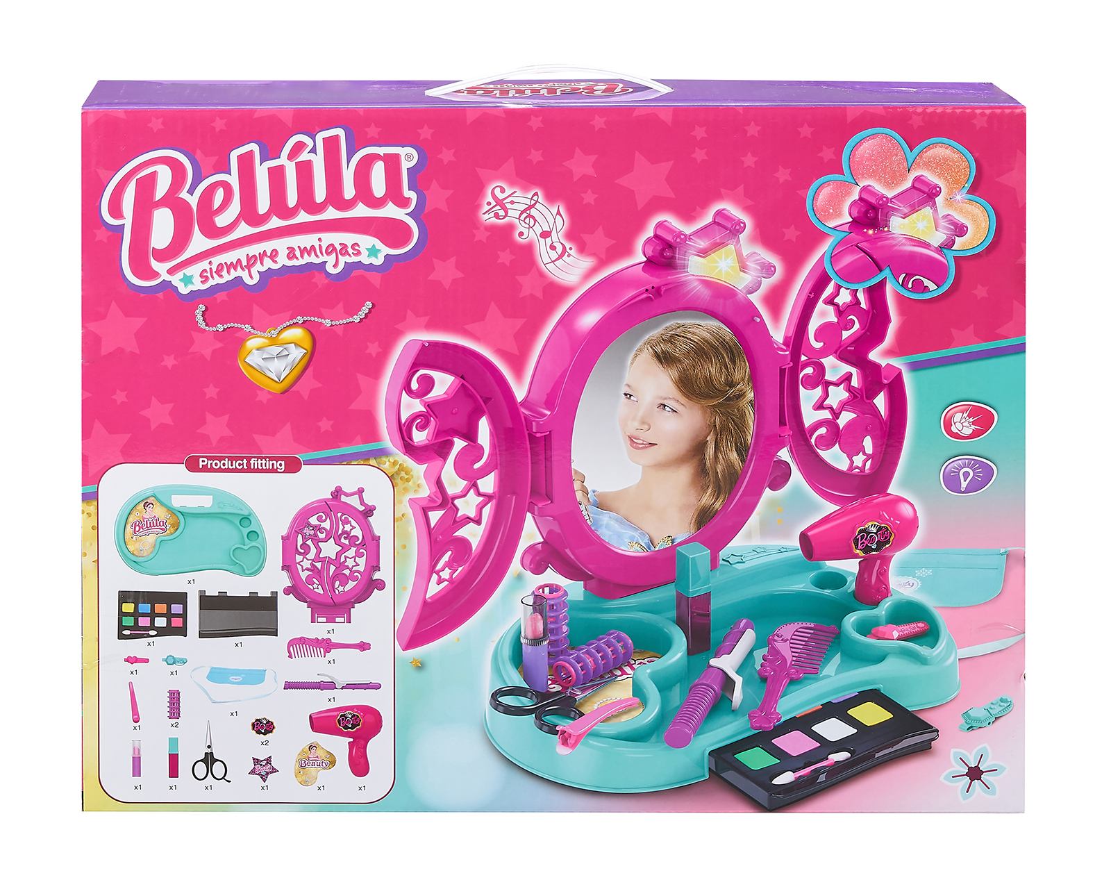 Foto 4 pulgar | Foto 3 | Juego de Belleza Belúla 20 Piezas