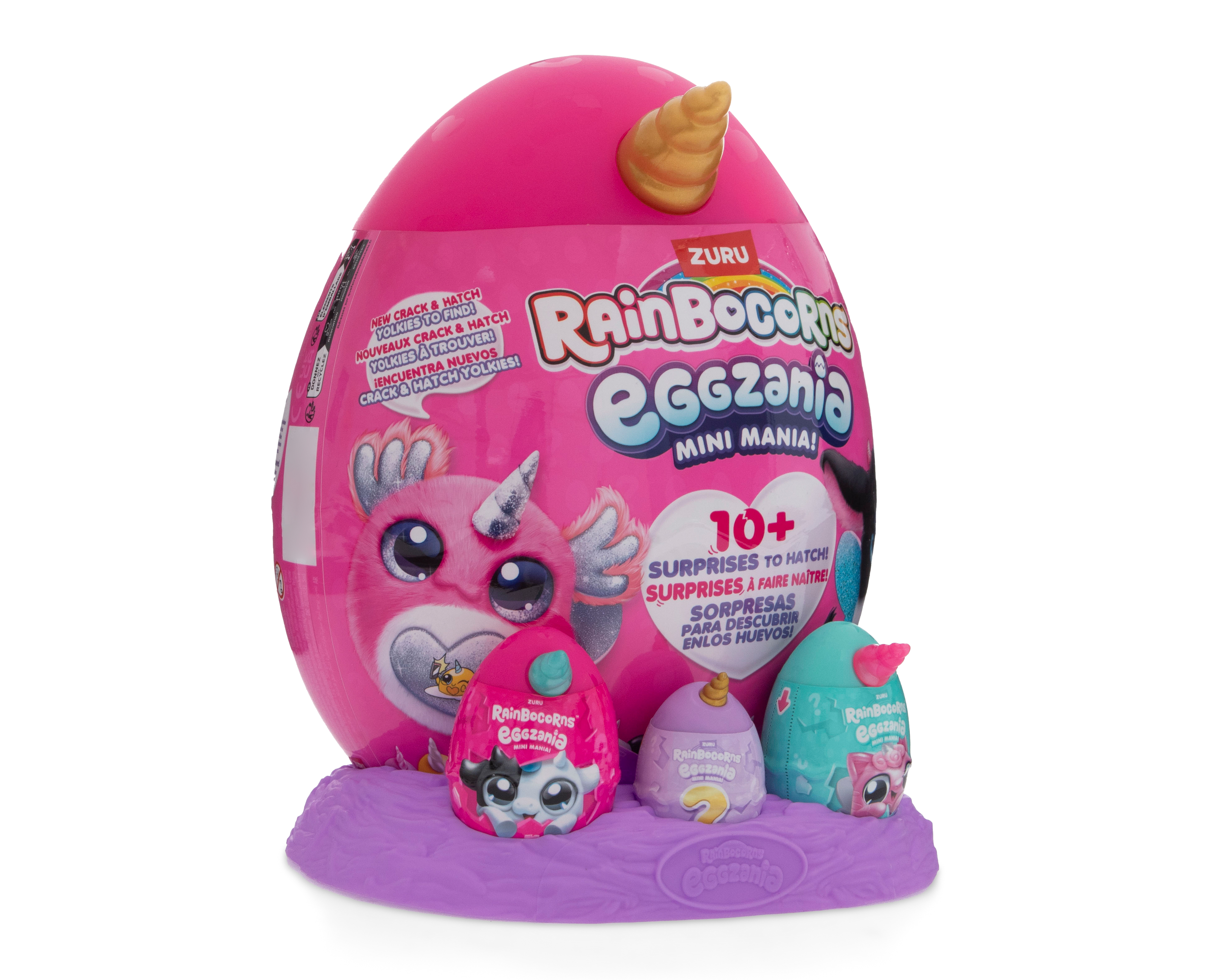 Foto 3 pulgar | Foto 2 | Rainbocorns Zuru Eggzania Mini Mania