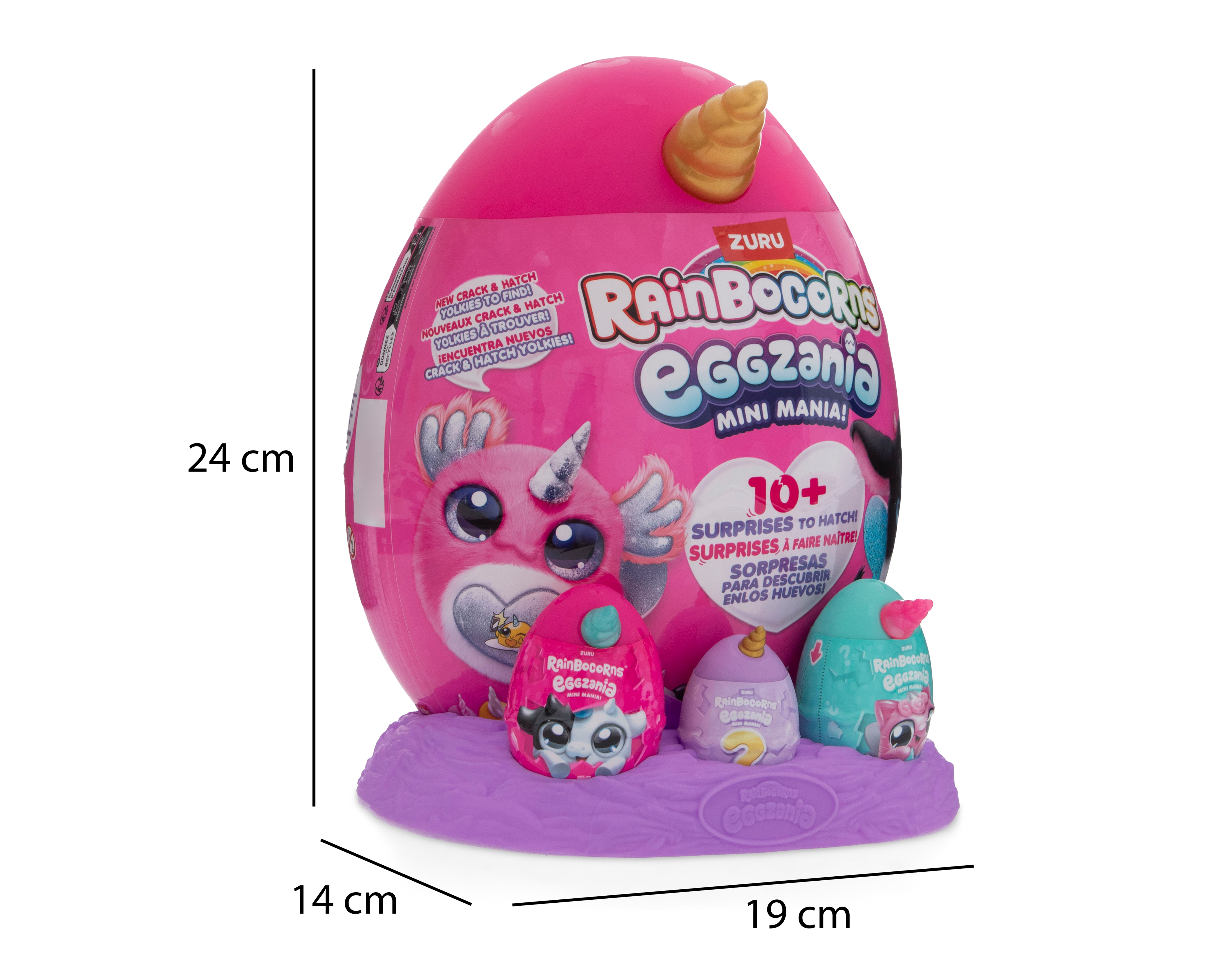 Foto 4 | Foto 4 | Rainbocorns Zuru Eggzania Mini Mania