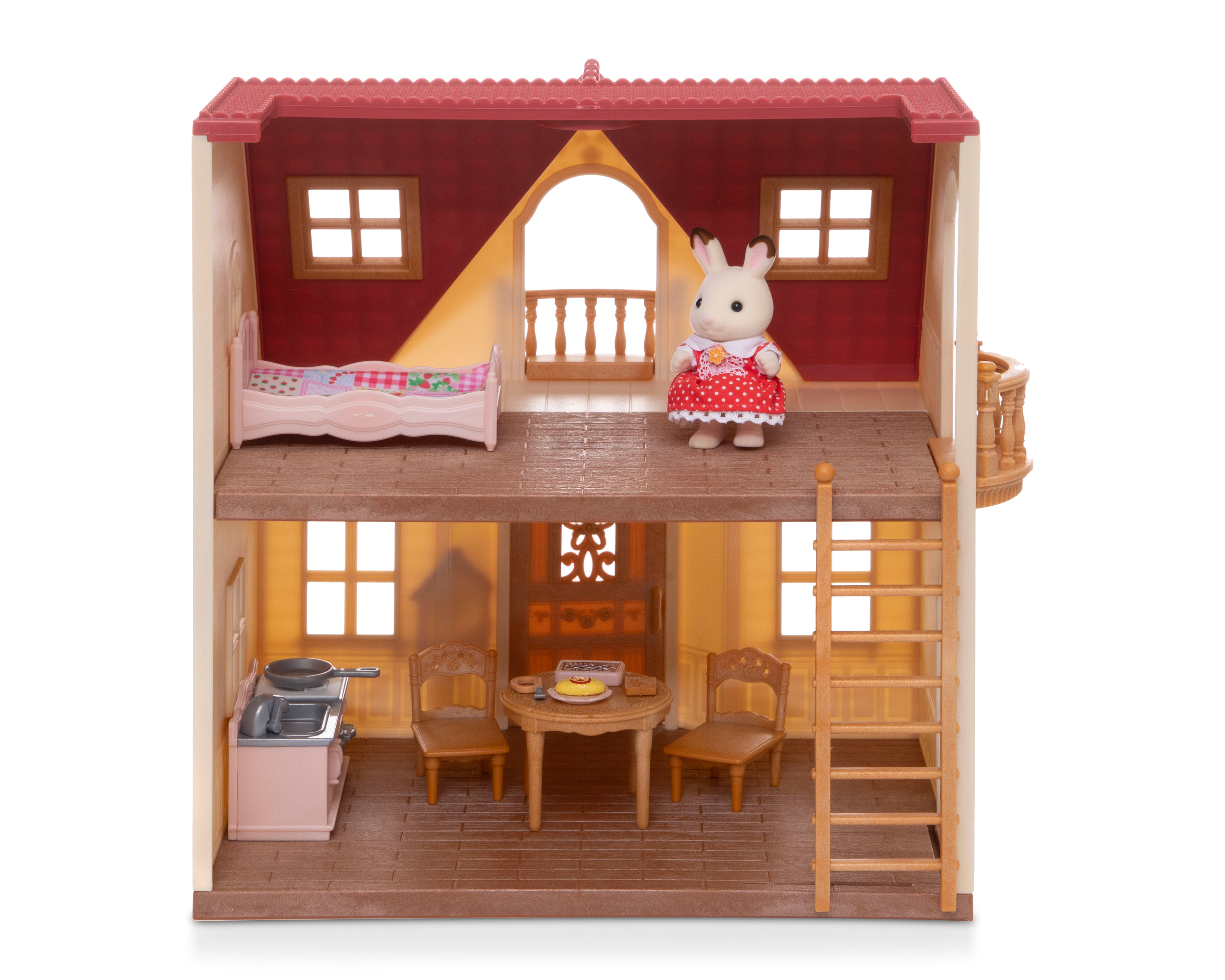 Foto 4 pulgar | Foto 3 | Ternurines Sylvanian Families Red Roof Cosy Cottage