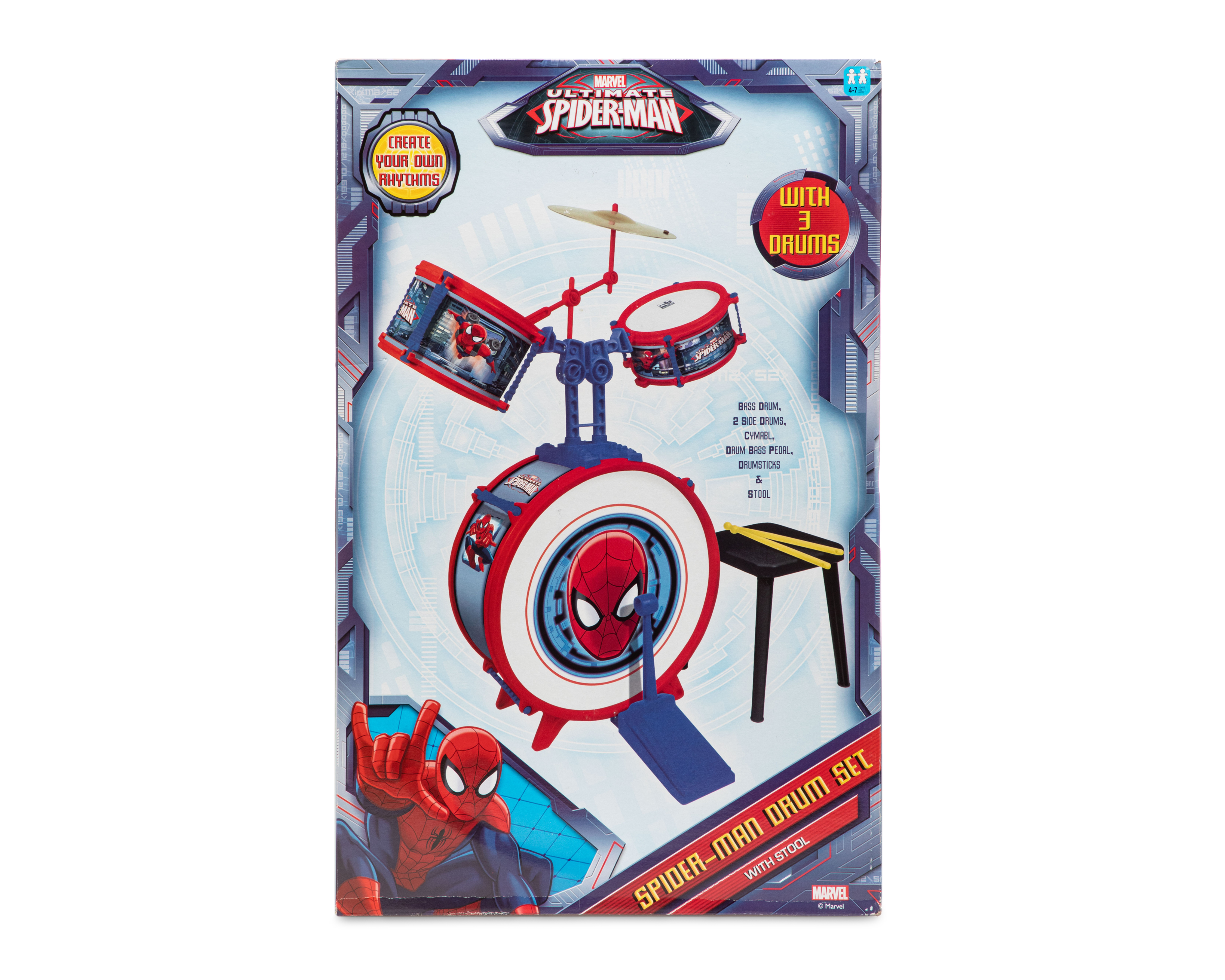 Foto 7 pulgar | Foto 6 | Batería de Juguete Marvel Spider-Man