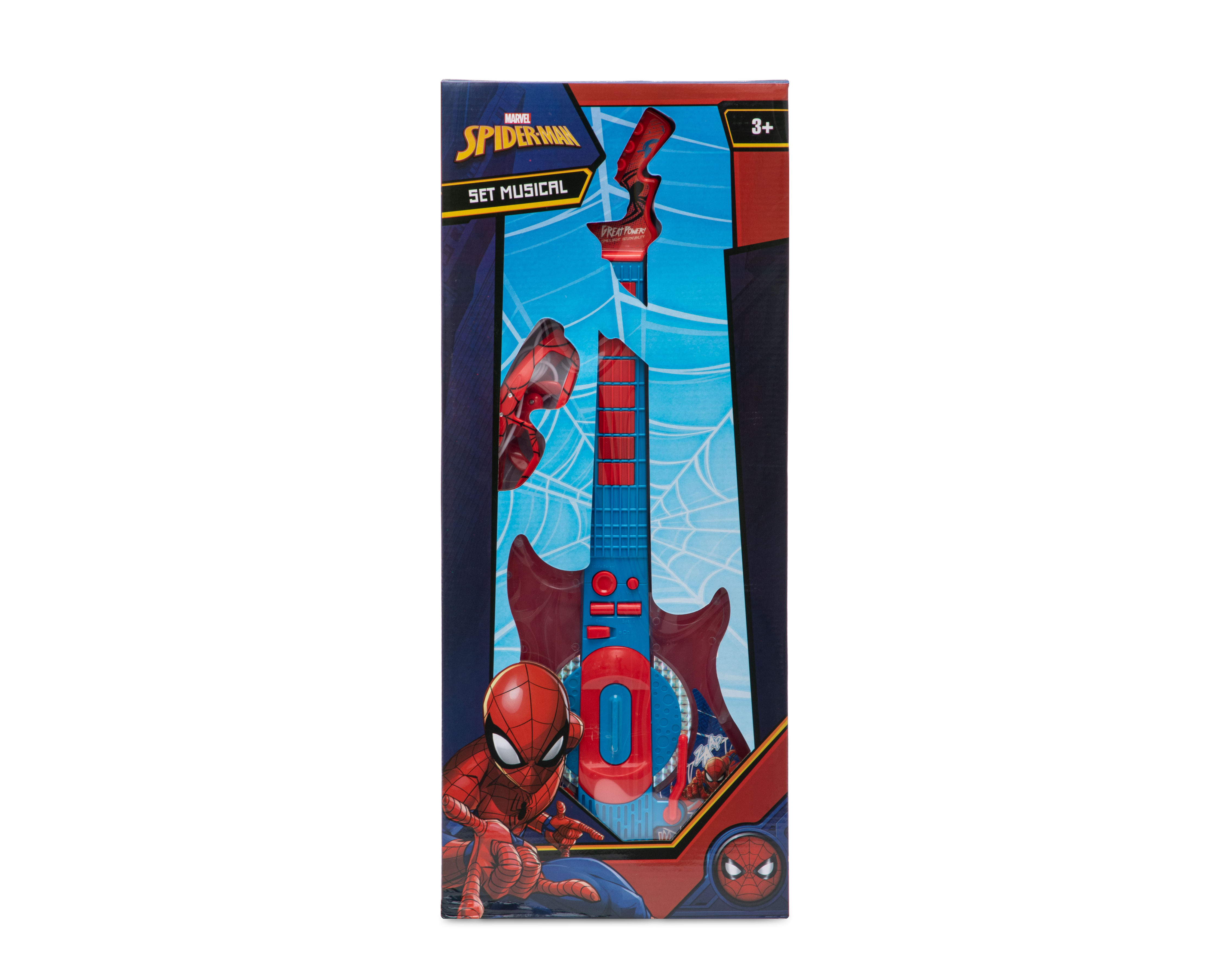Foto 7 pulgar | Foto 6 | Guitarra Musical Marvel Spider-Man con Accesorios