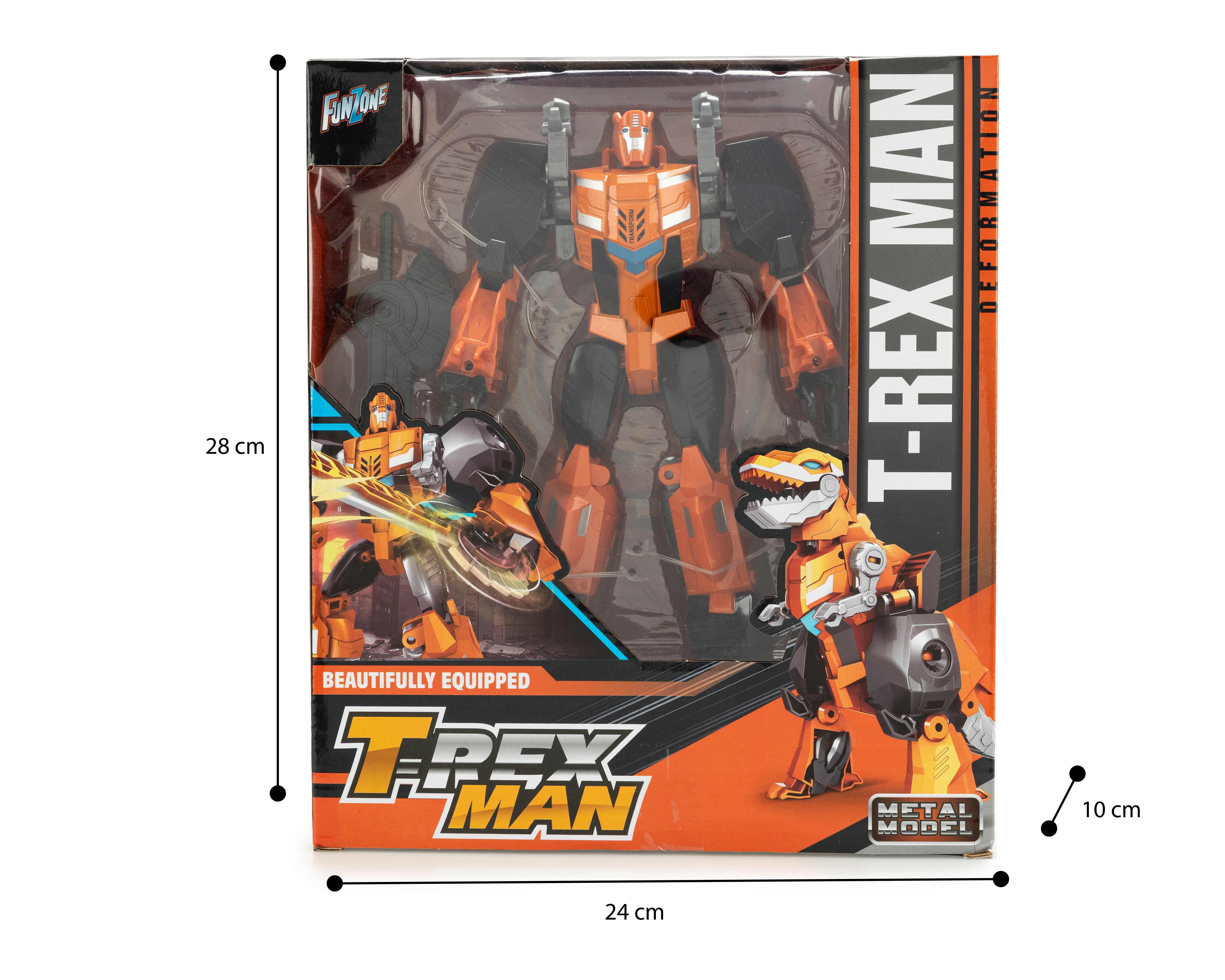 Foto 4 pulgar | Foto 3 | Robot Funzone T-Rex Man