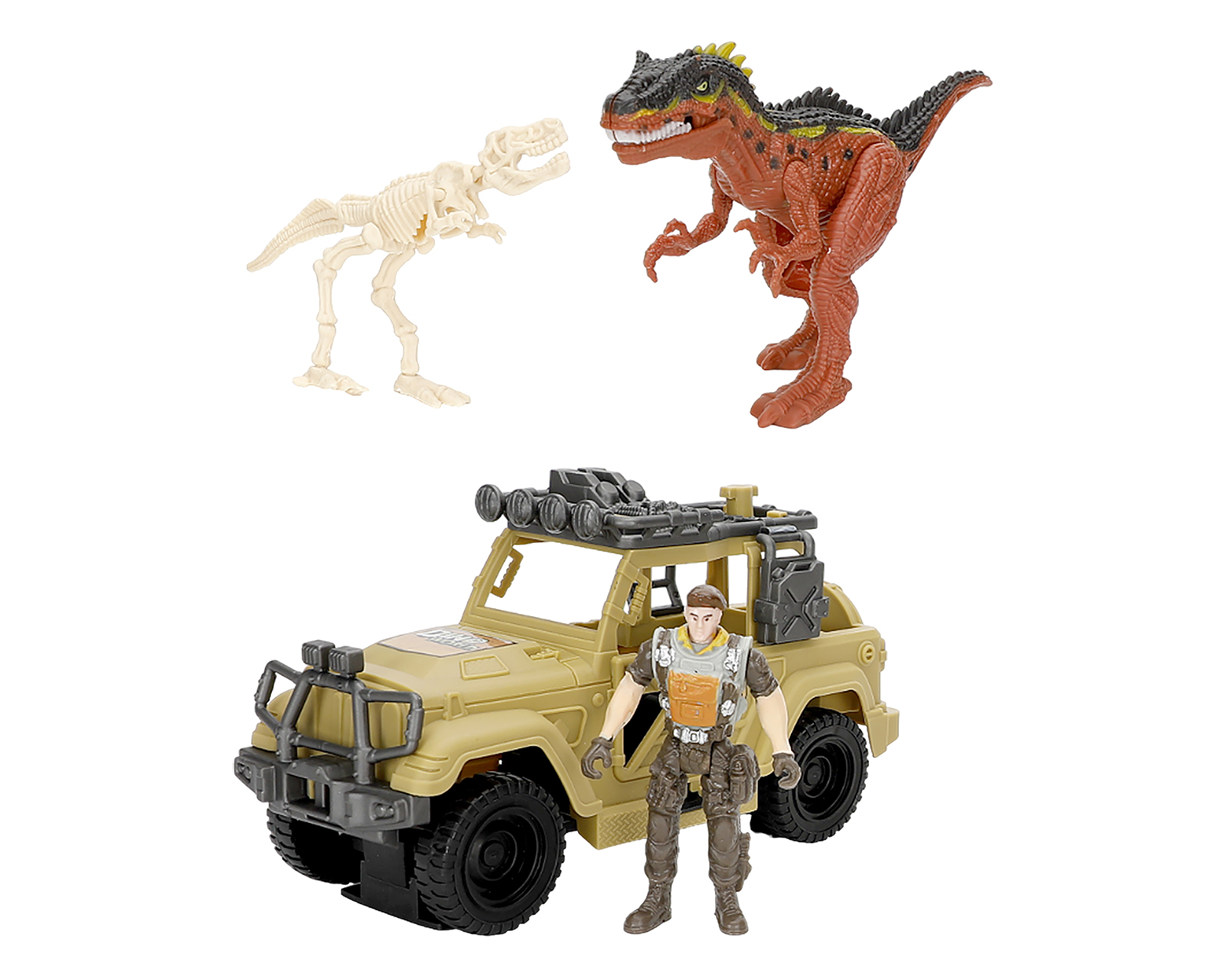 Foto 2 pulgar | Foto 1 | Figura de Acción Funzone con Dinosaurios