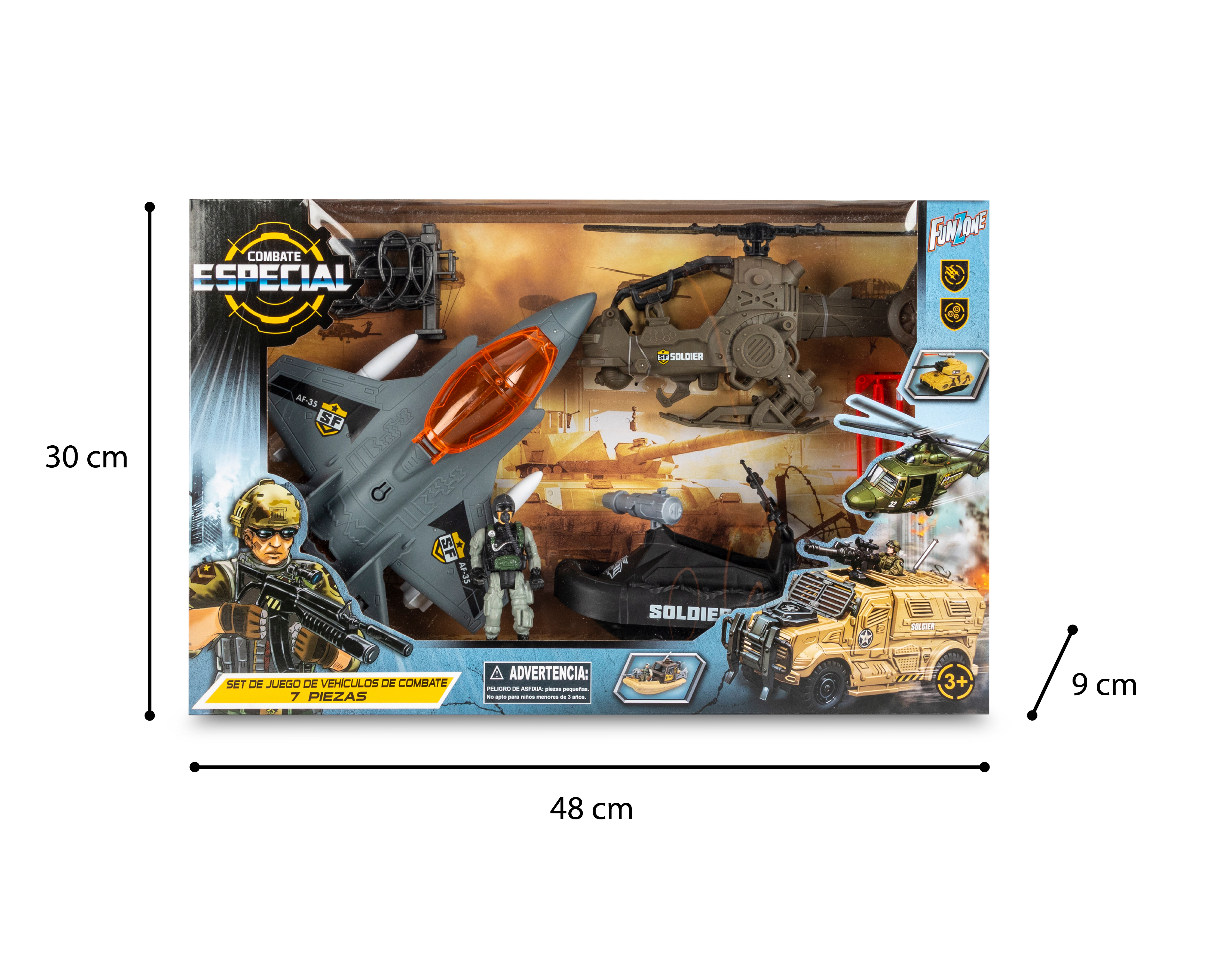 Foto 3 | Foto 3 | Vehículos de Combate Funzone 7 Piezas