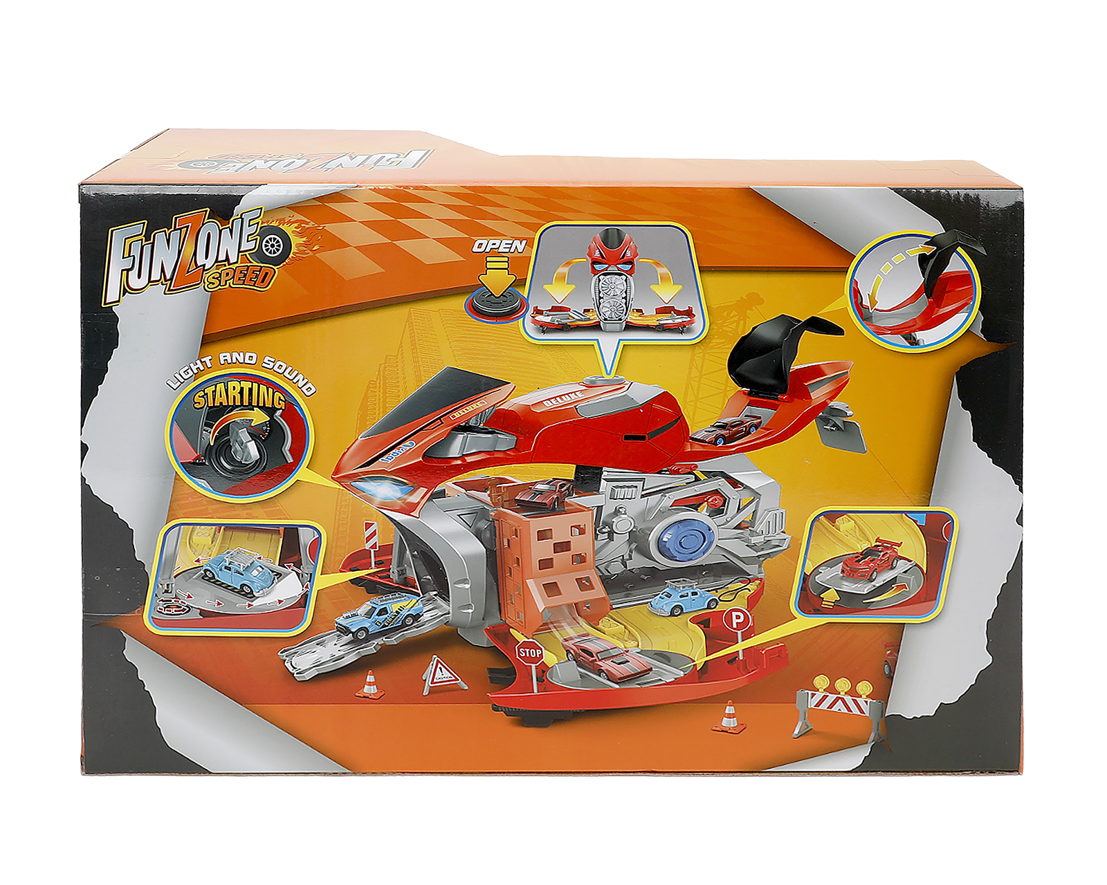 Foto 4 pulgar | Foto 3 | Pista de Carreras Funzone Helicóptero con Accesorios