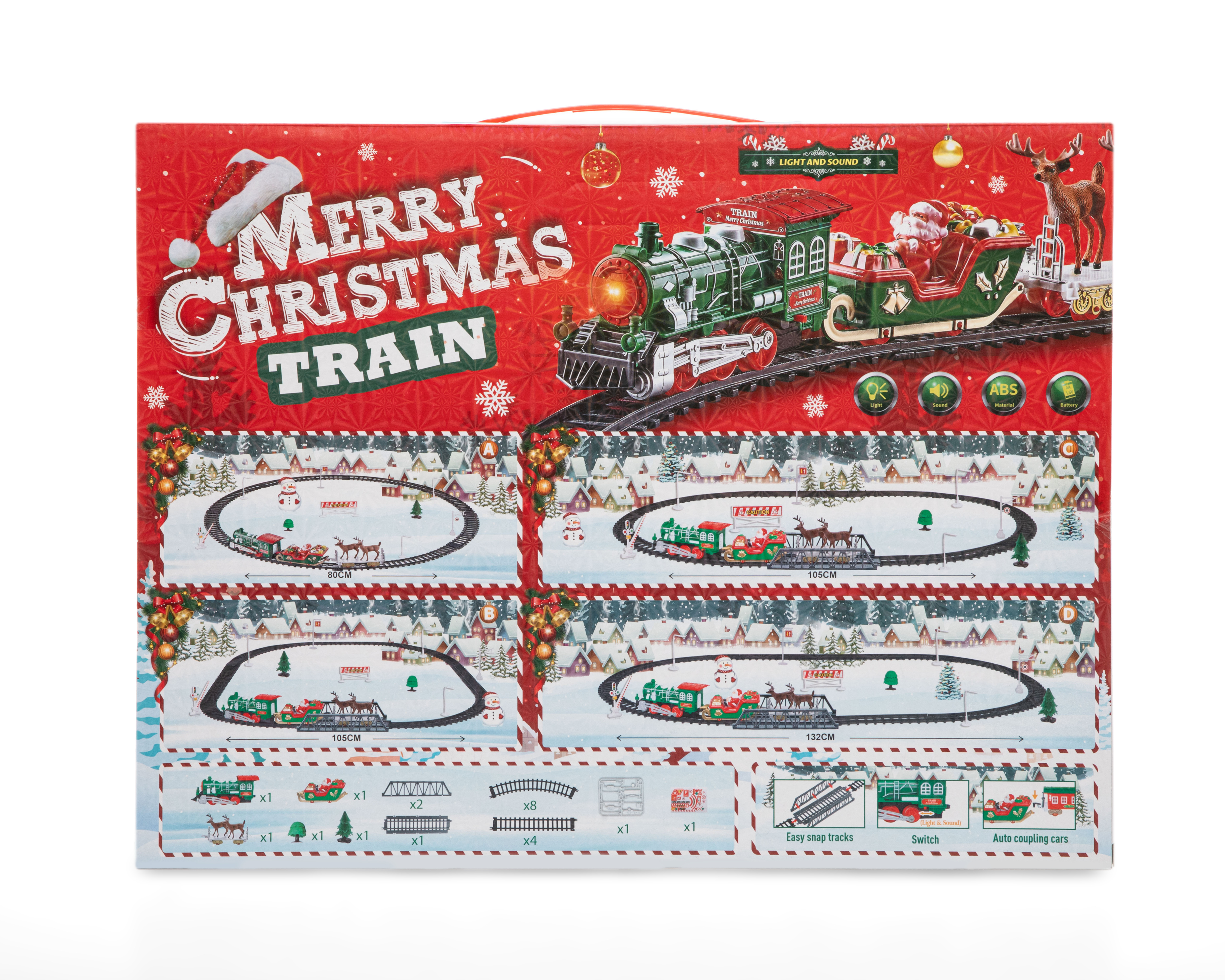 Foto 3 pulgar | Foto 2 | Pista Navideña Funzone Merry Christmas Train