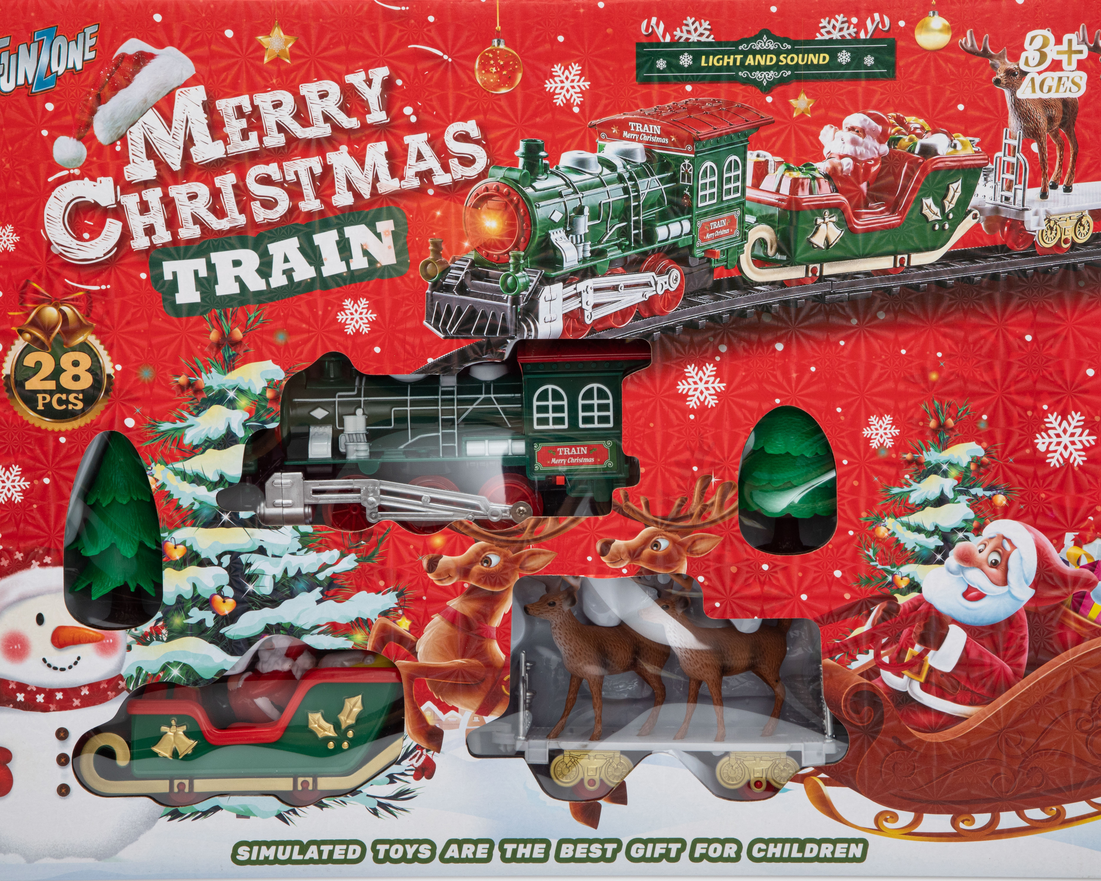 Foto 4 pulgar | Foto 3 | Pista Navideña Funzone Merry Christmas Train