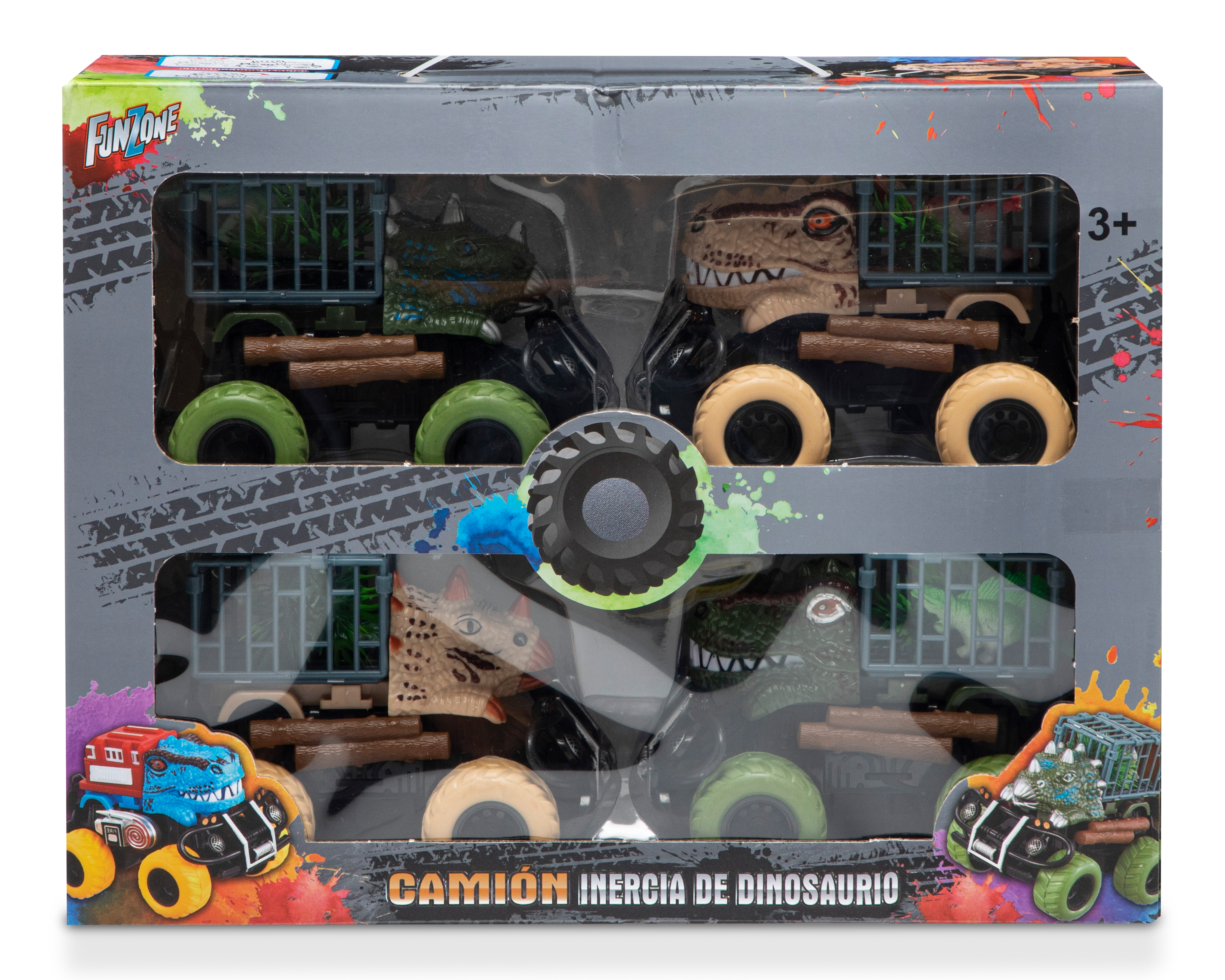 Foto 6 pulgar | Foto 5 | Vehículo de Fricción Funzone 4 Piezas