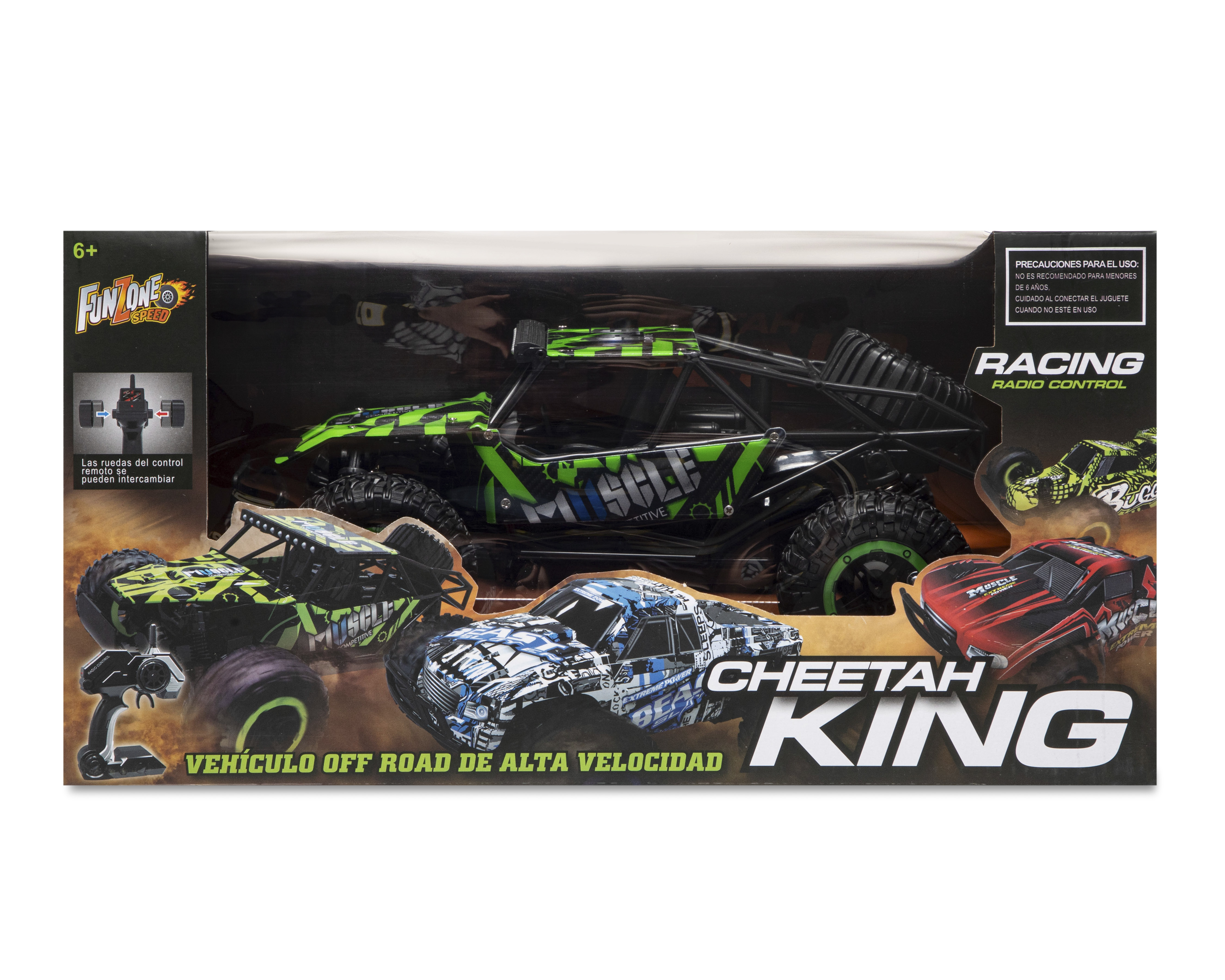 Foto 7 | Foto 7 | Carro de Control Remoto Funzone Cheetah King