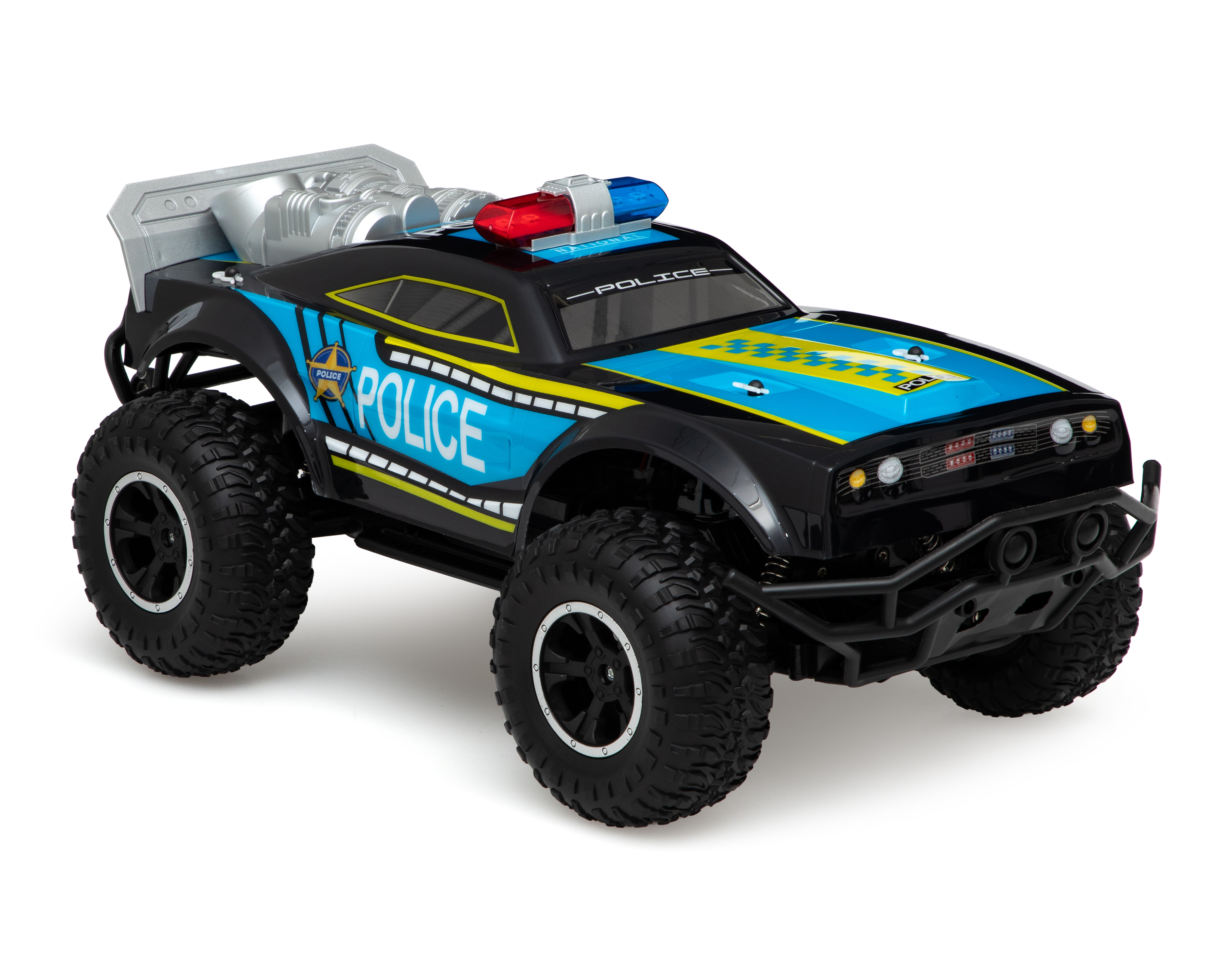 Foto 2 | Foto 2 | Patrulla a Control Remoto Funzone Policía Todoterreno