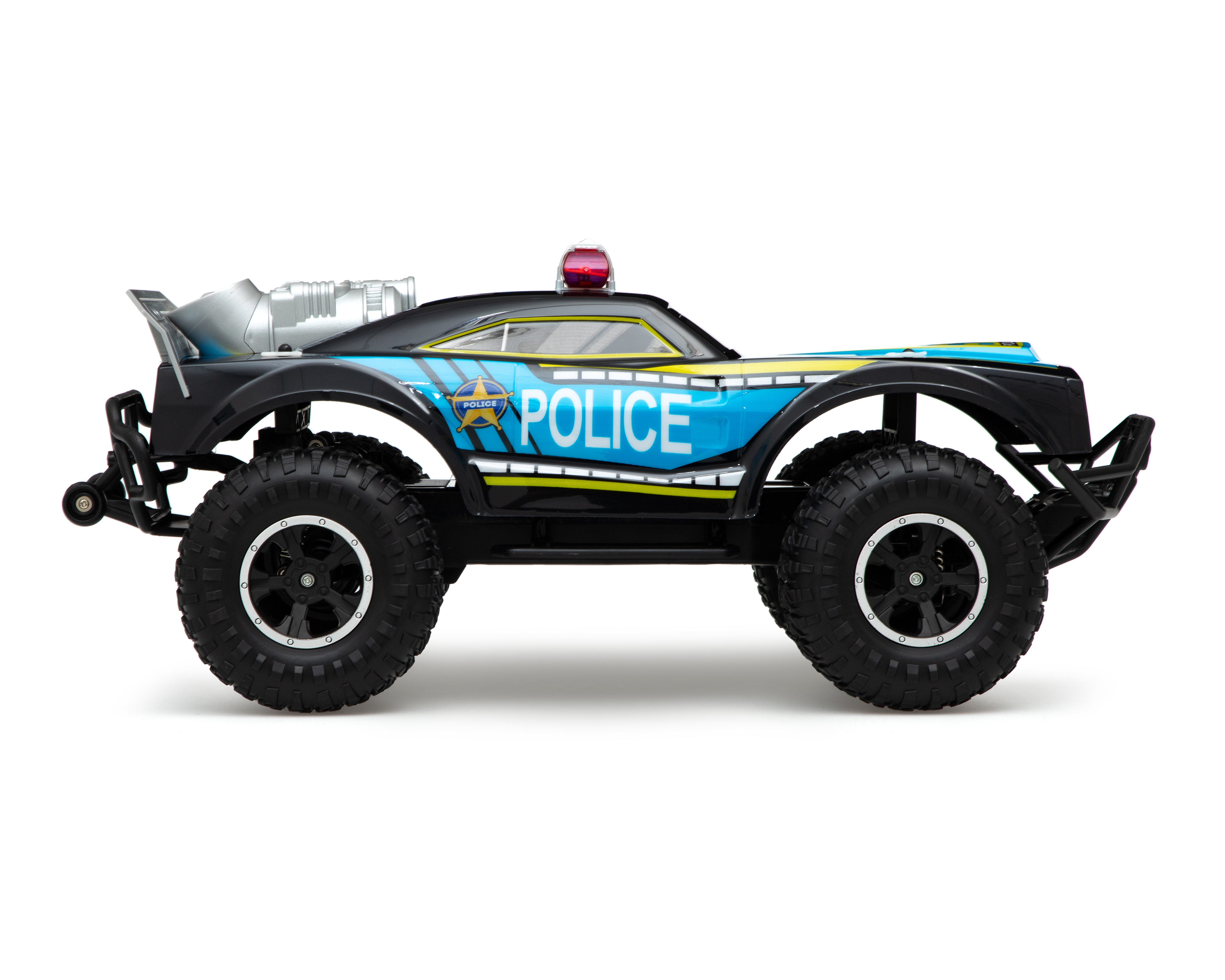 Foto 4 pulgar | Foto 3 | Patrulla a Control Remoto Funzone Policía Todoterreno