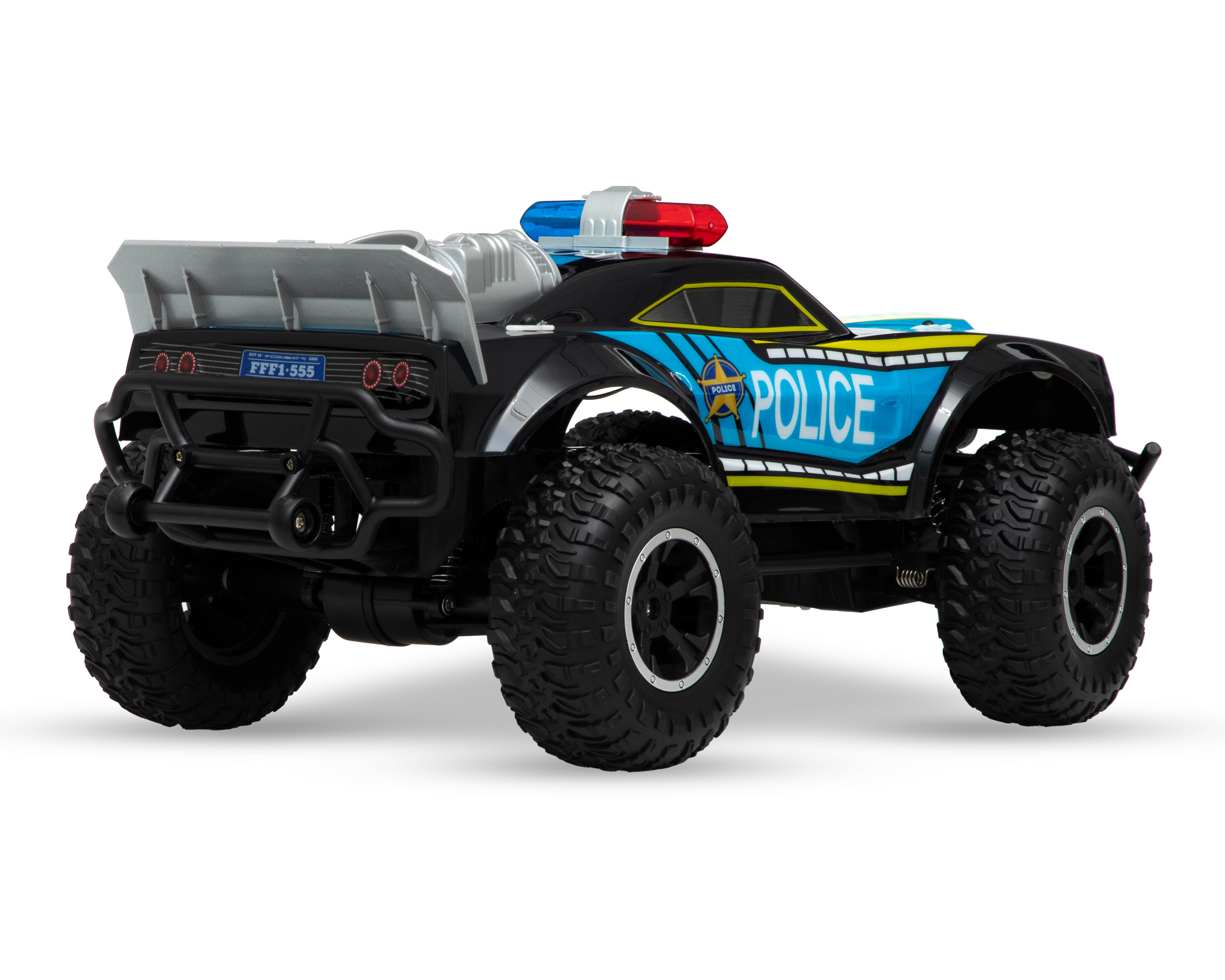 Foto 6 pulgar | Foto 5 | Patrulla a Control Remoto Funzone Policía Todoterreno