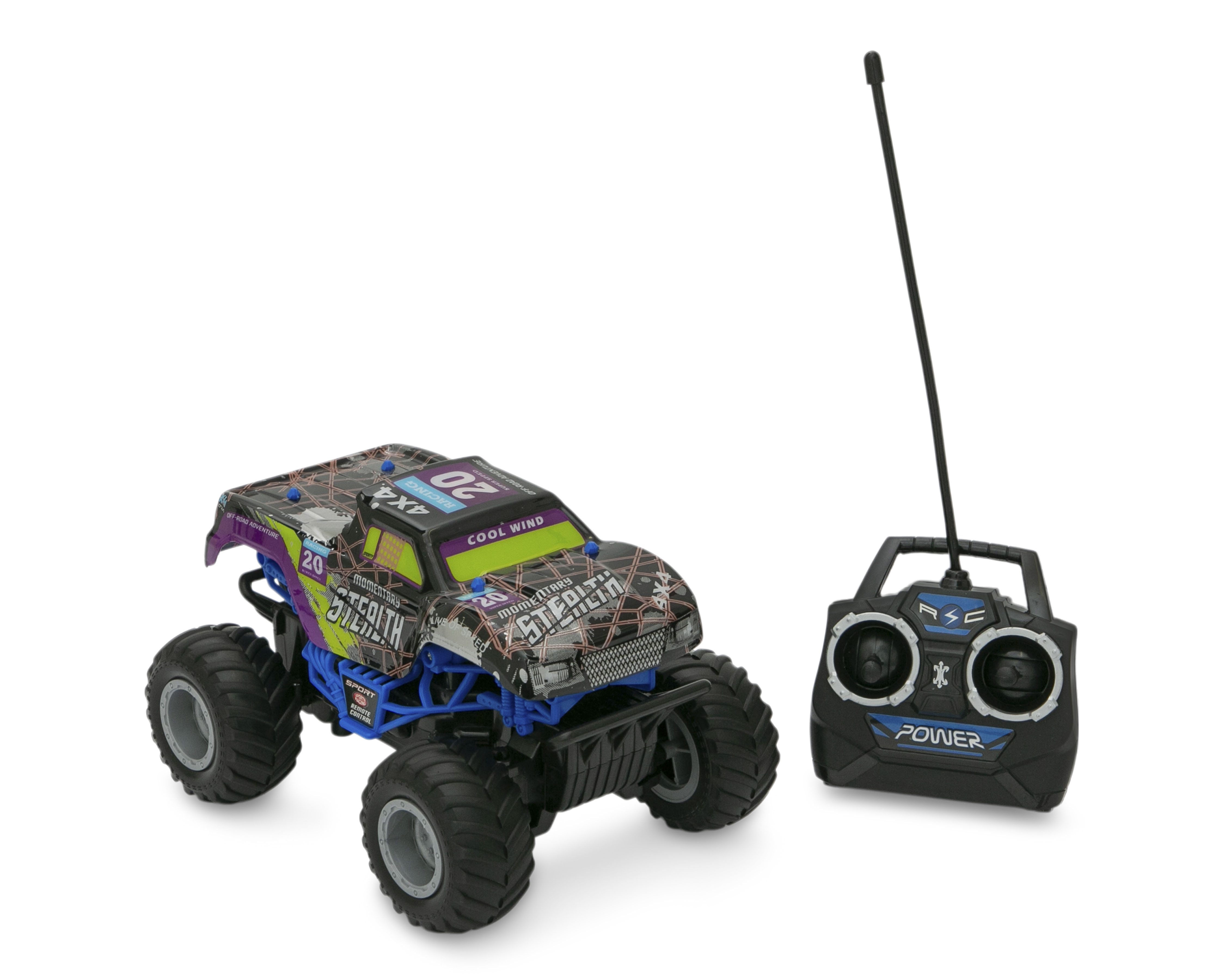 Foto 2 pulgar | Foto 1 | Carro de Control Remoto Funzone Monster Road Tough