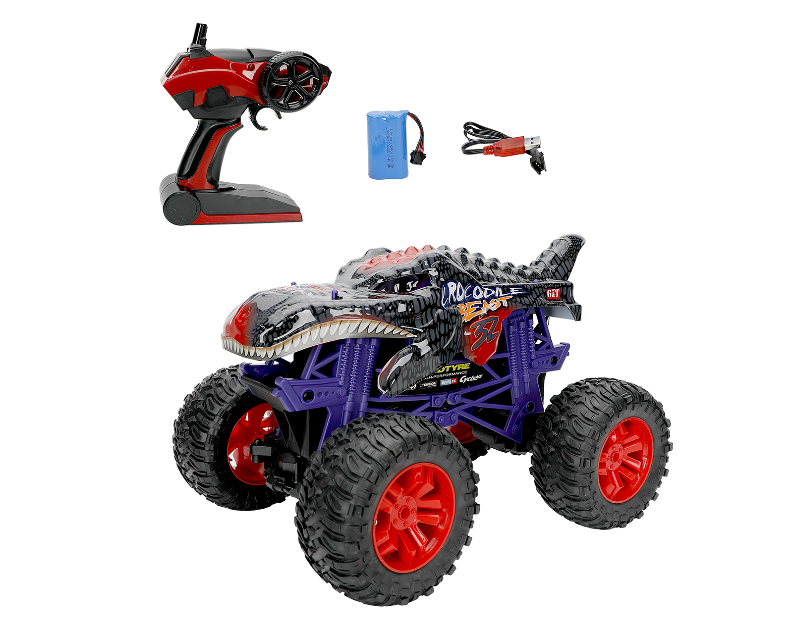 Foto 2 pulgar | Foto 1 | Carro a Control Remoto Funzone Recargable