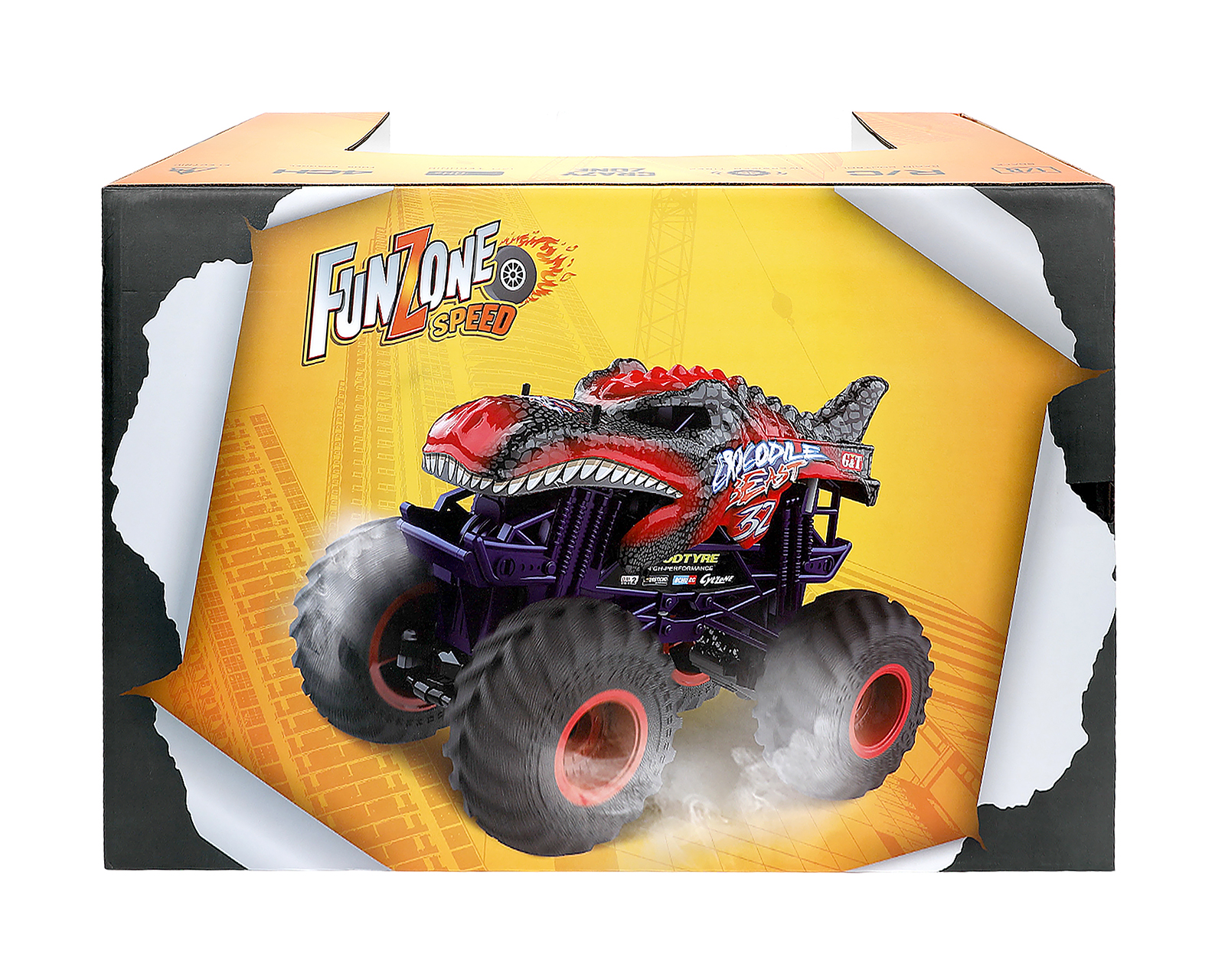 Foto 4 pulgar | Foto 3 | Carro a Control Remoto Funzone Recargable