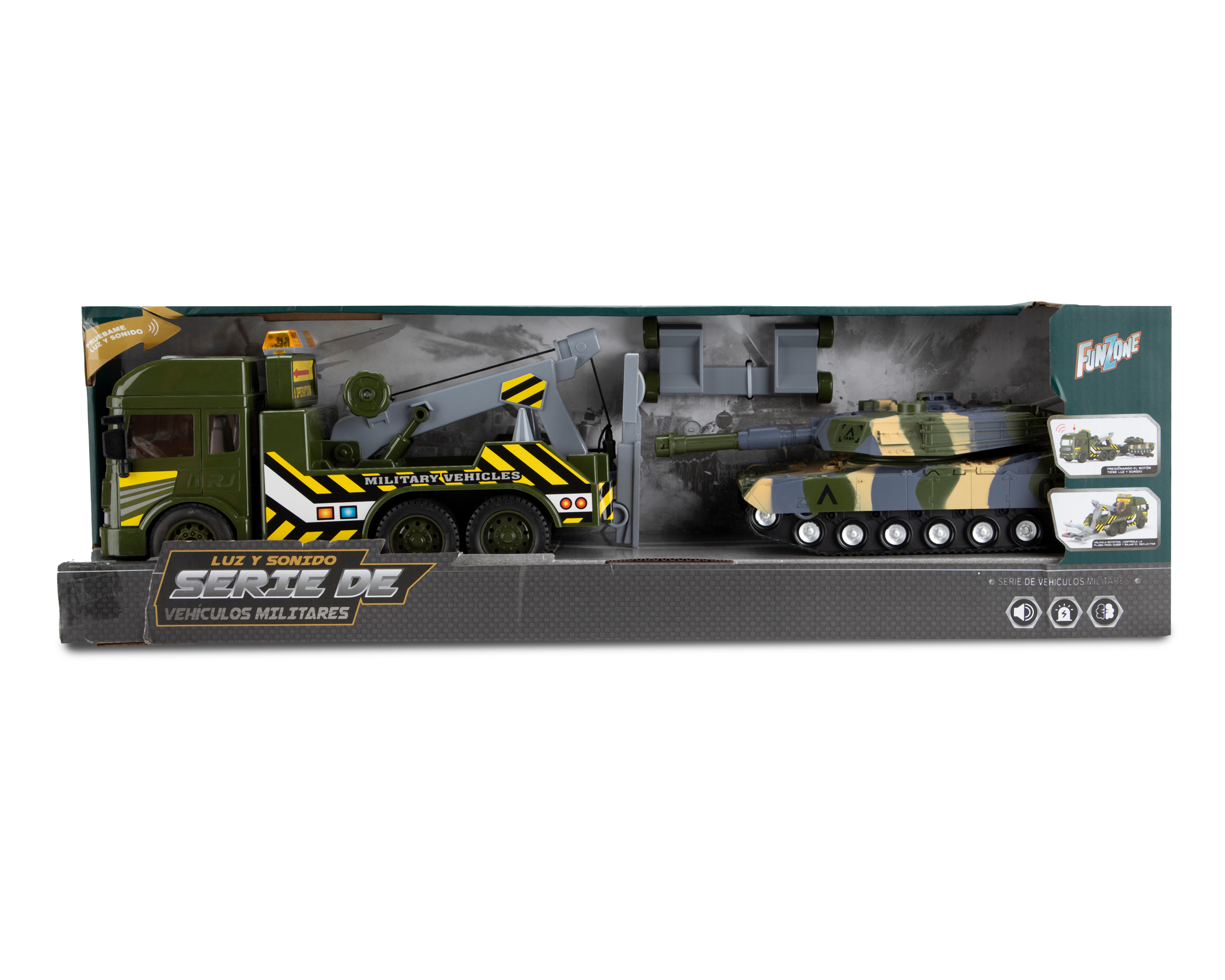 Foto 2 pulgar | Foto 1 | Serie de Vehículos Militares Funzone 2 Piezas