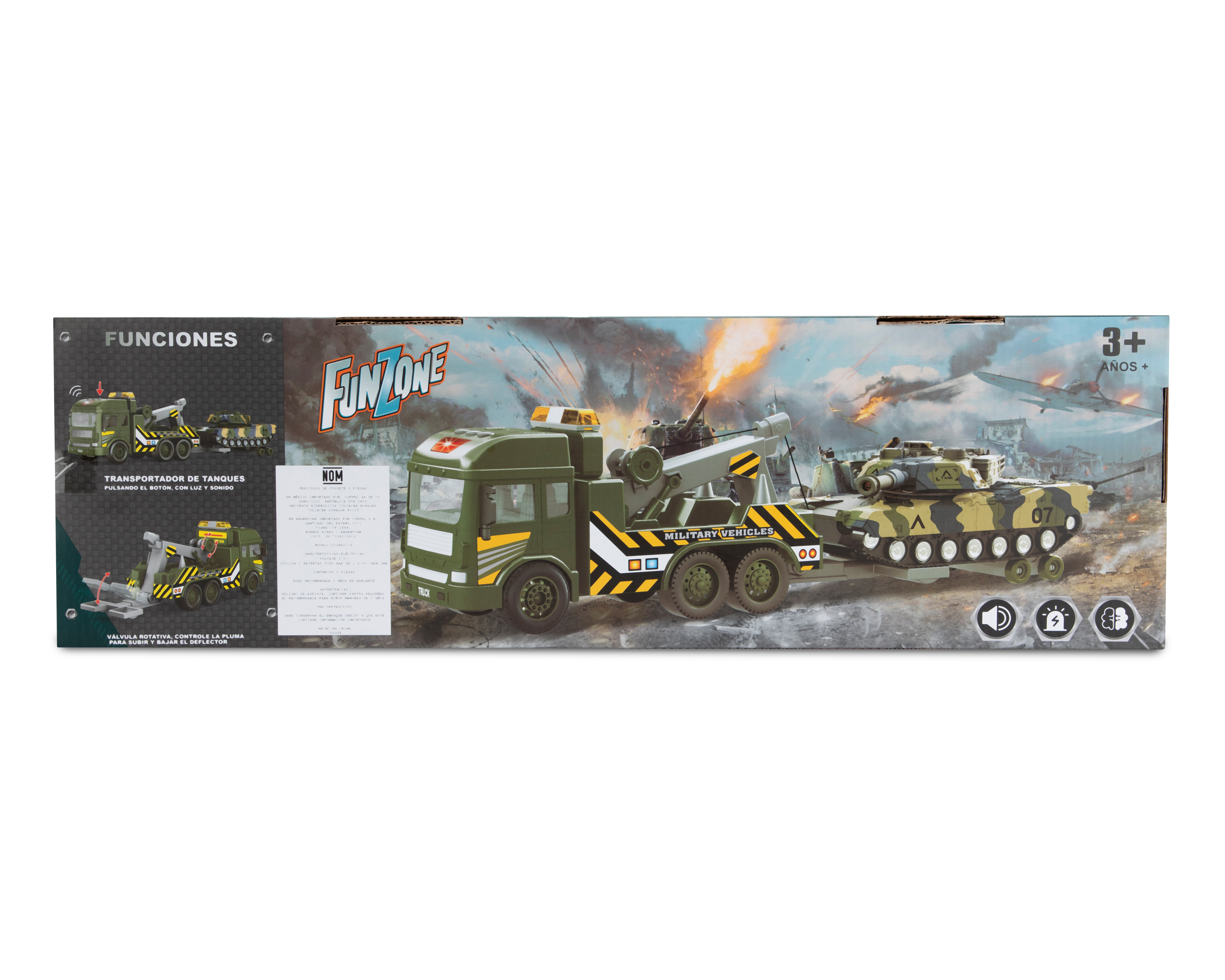 Foto 3 pulgar | Foto 2 | Serie de Vehículos Militares Funzone 2 Piezas