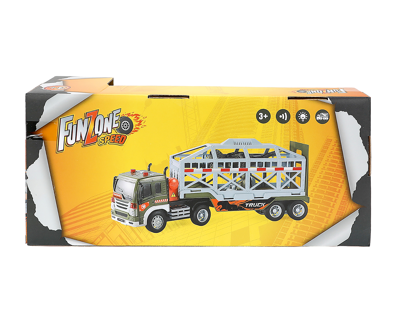 Foto 3 | Foto 3 | Camión de Juguete Funzone Dino-Trailer