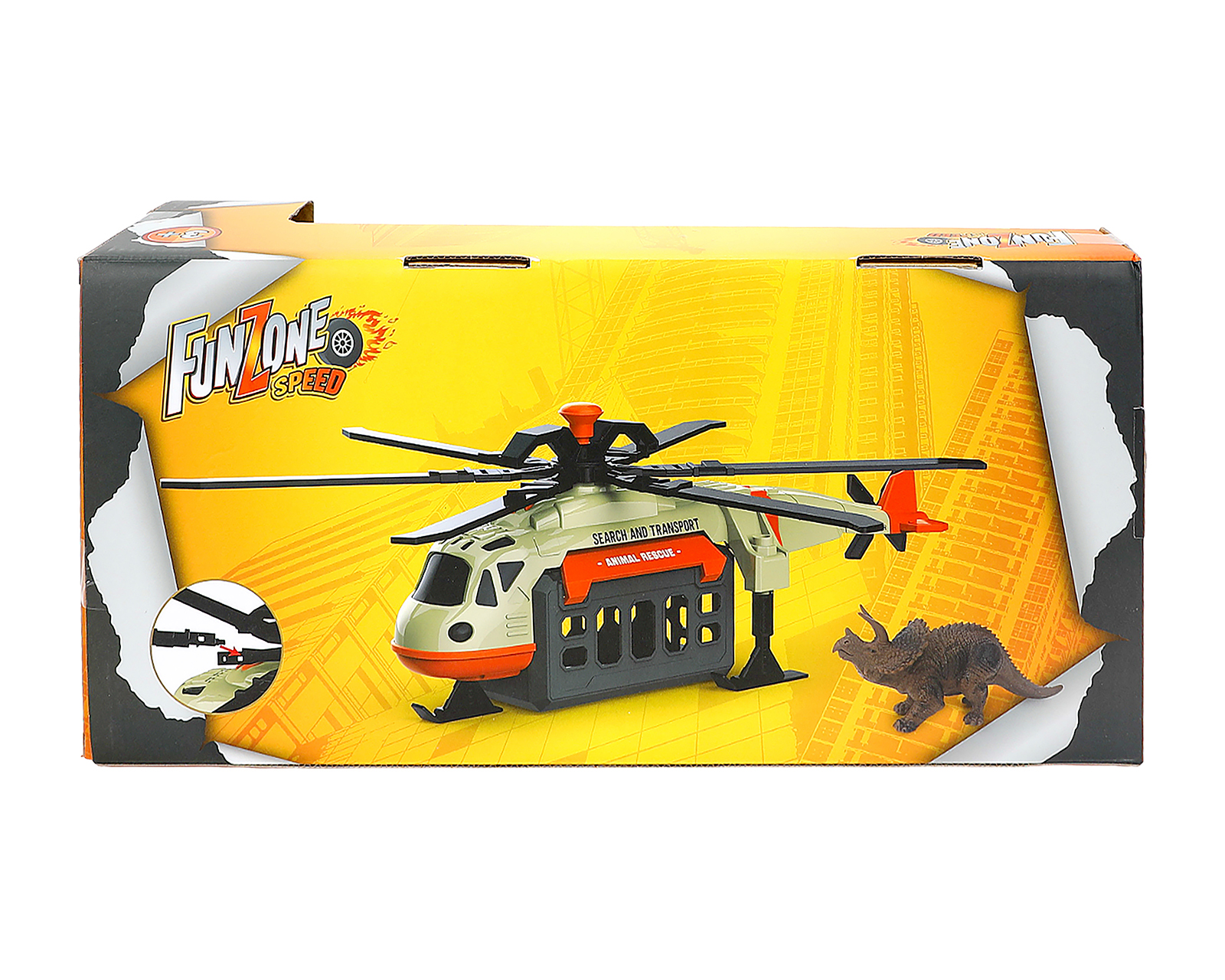 Foto 3 | Foto 3 | Helicóptero Dino Rescue Funzone con Luces y Sonidos