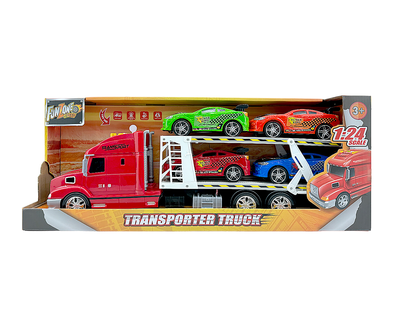 Tráiler con Autos Funzone