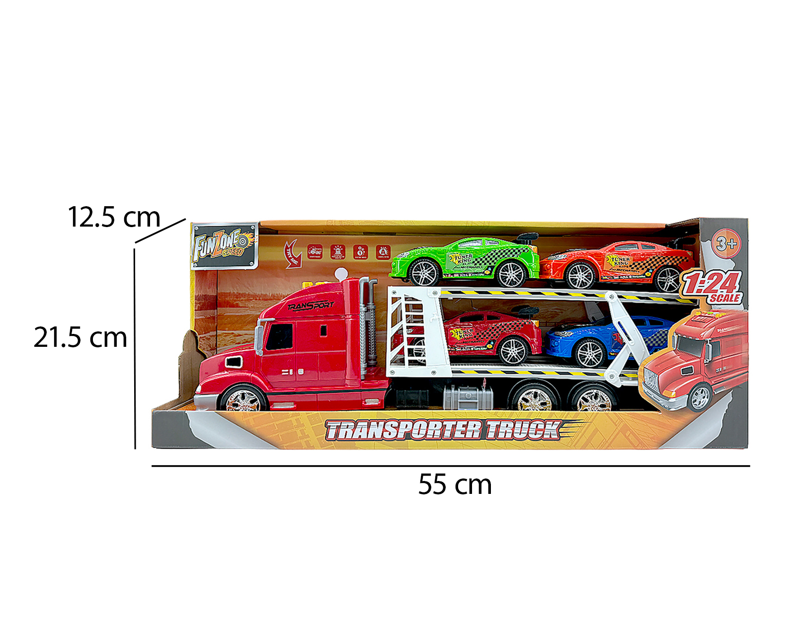Foto 4 pulgar | Foto 3 | Tráiler con Autos Funzone