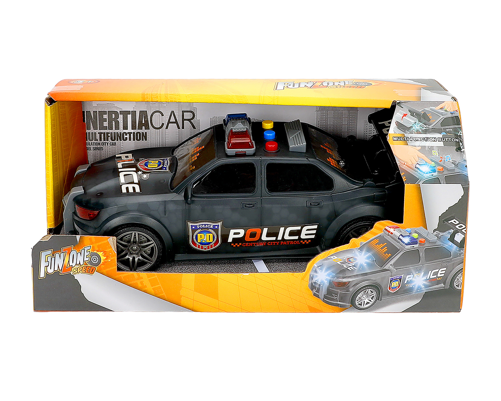 Foto 2 | Foto 2 | Carro de Fricción Funzone Patrulla con Luces y Sonidos