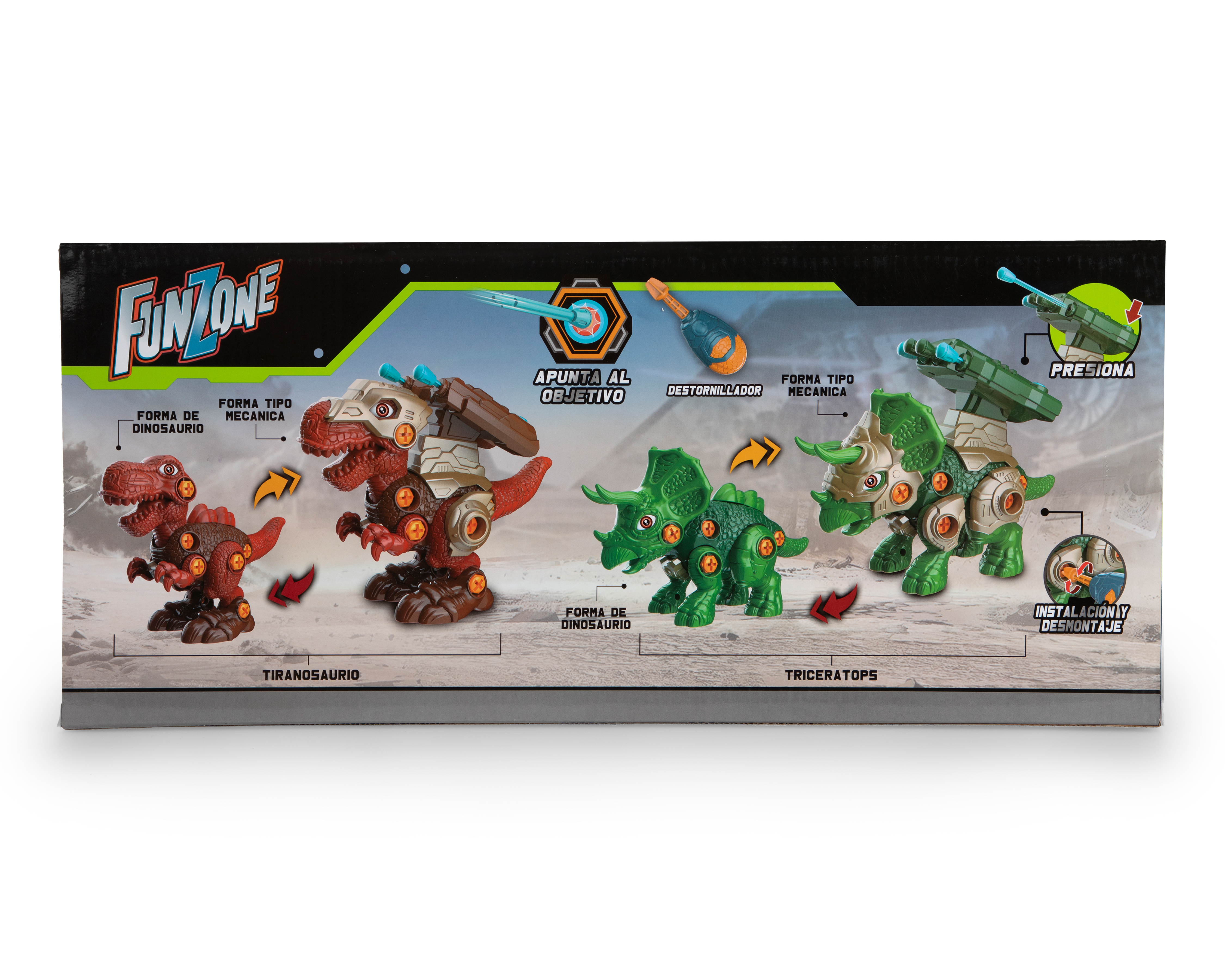 Foto 2 | Foto 2 | Dinosaurio Funzone con Lanzadores