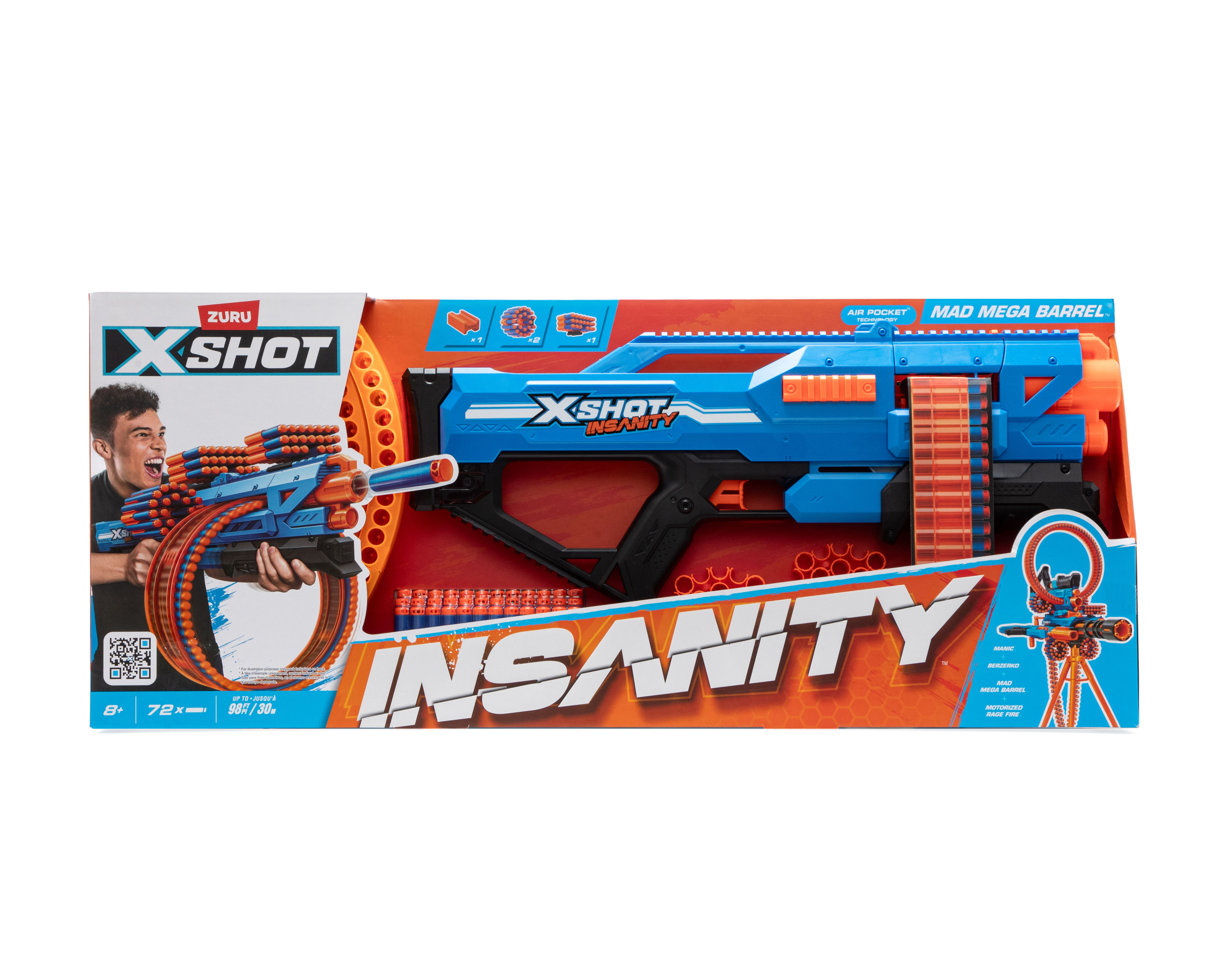 Foto 7 pulgar | Foto 6 | Lanzador Zuru XShot Insannity