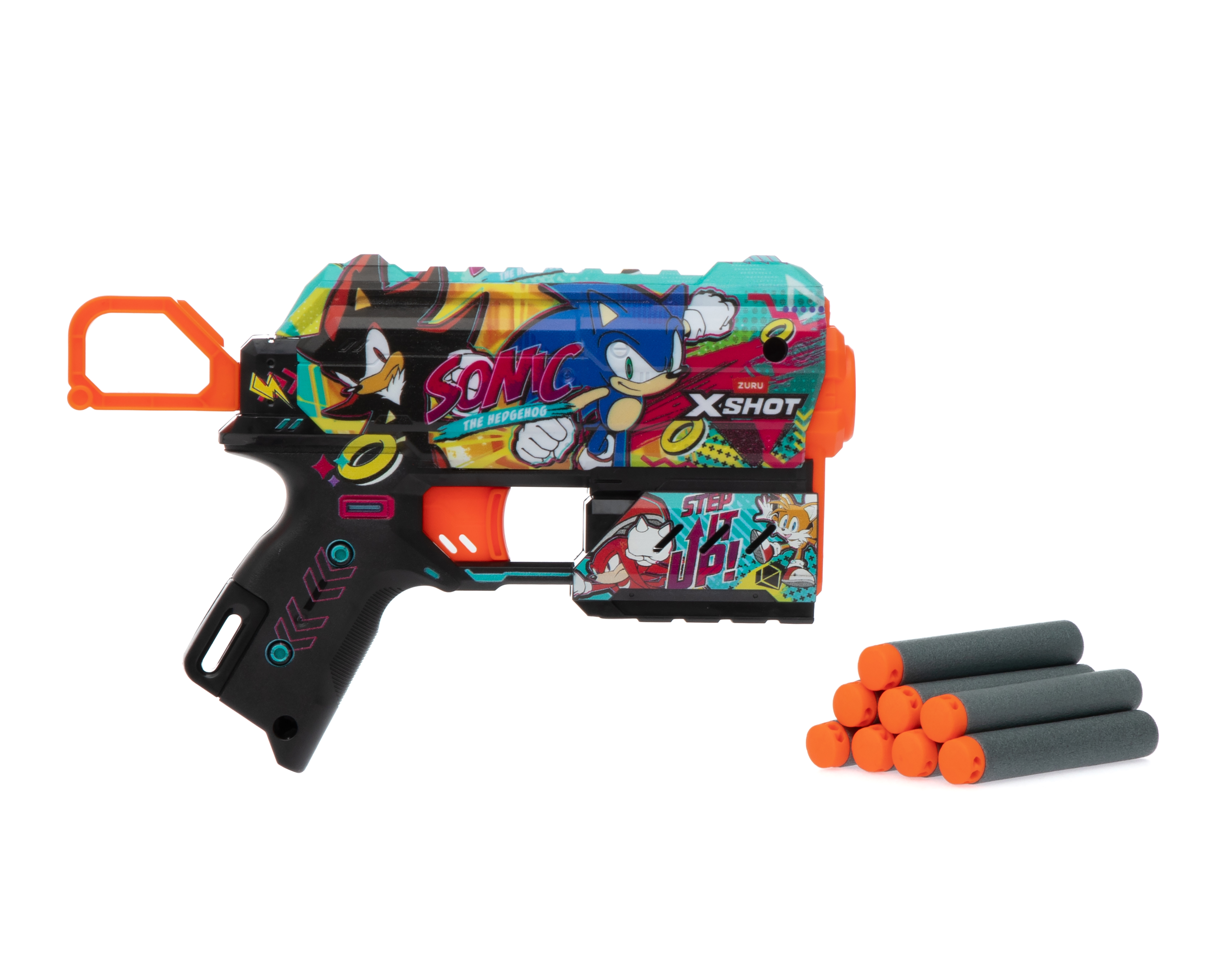 Foto 2 pulgar | Foto 1 | Lanzadardos Zuru X-Shot Sonic The Hedge Hog