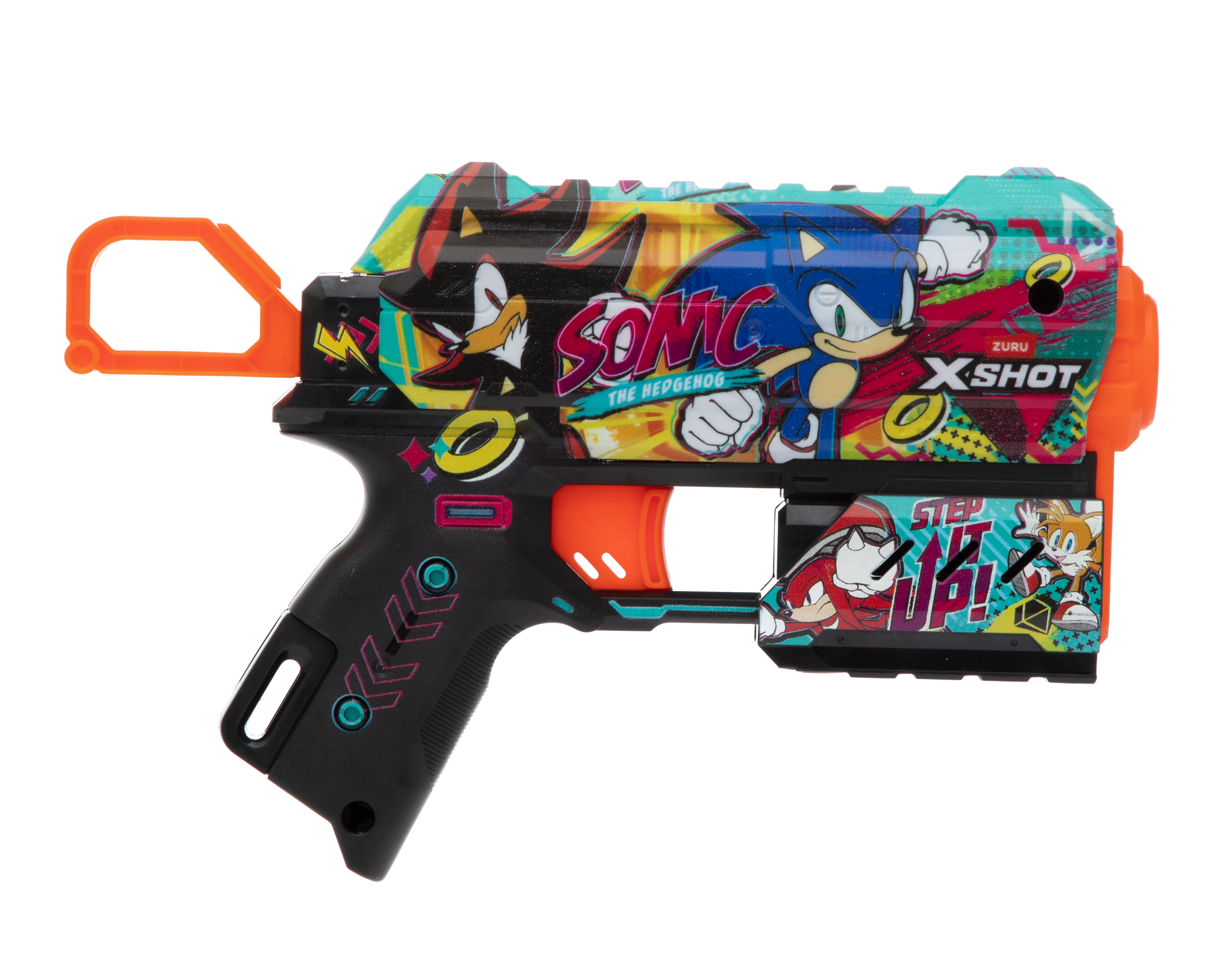 Foto 4 pulgar | Foto 3 | Lanzadardos Zuru X-Shot Sonic The Hedge Hog