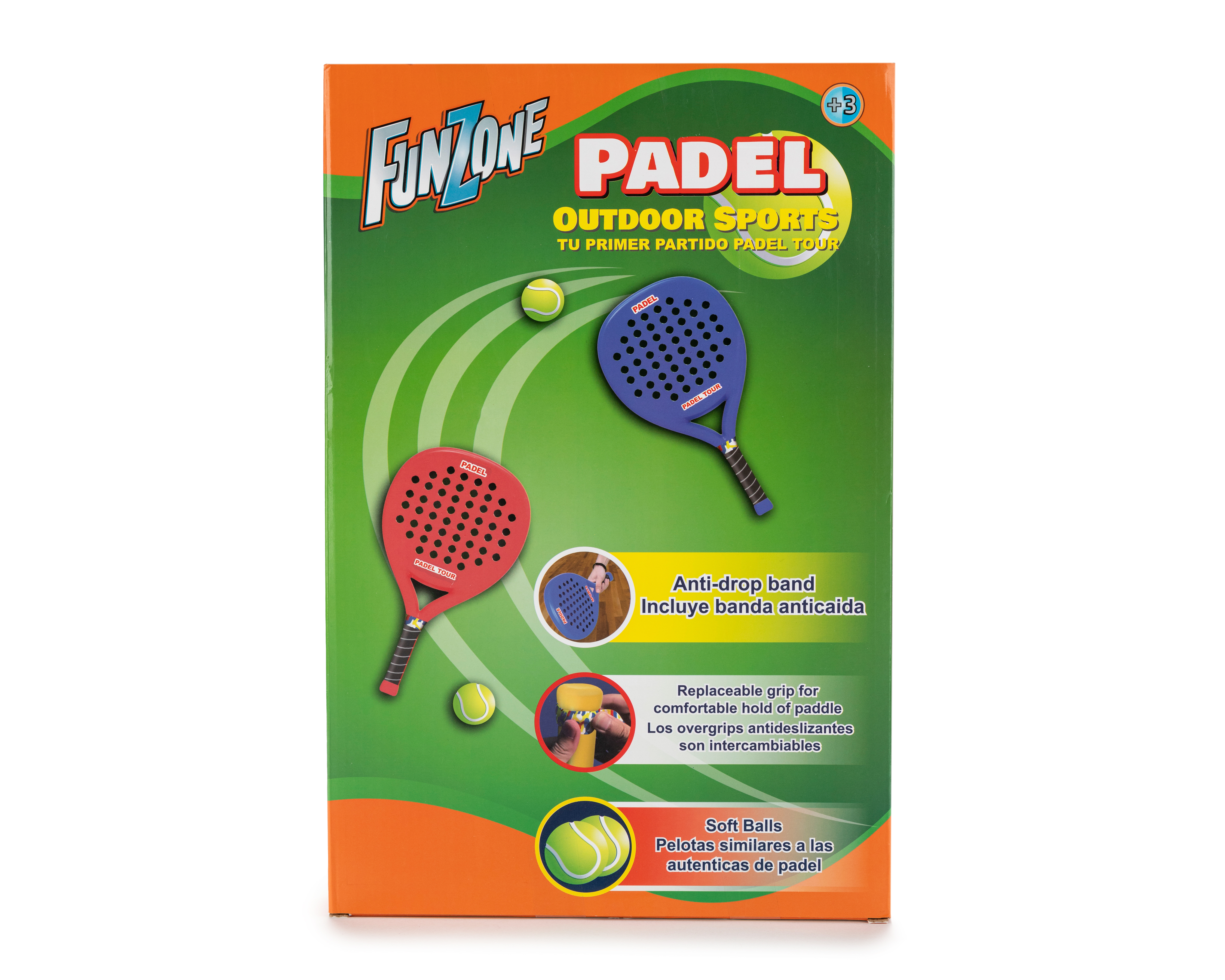 Foto 2 | Foto 2 | Raquetas de Pádel de Juguete Funzone con Pelotas