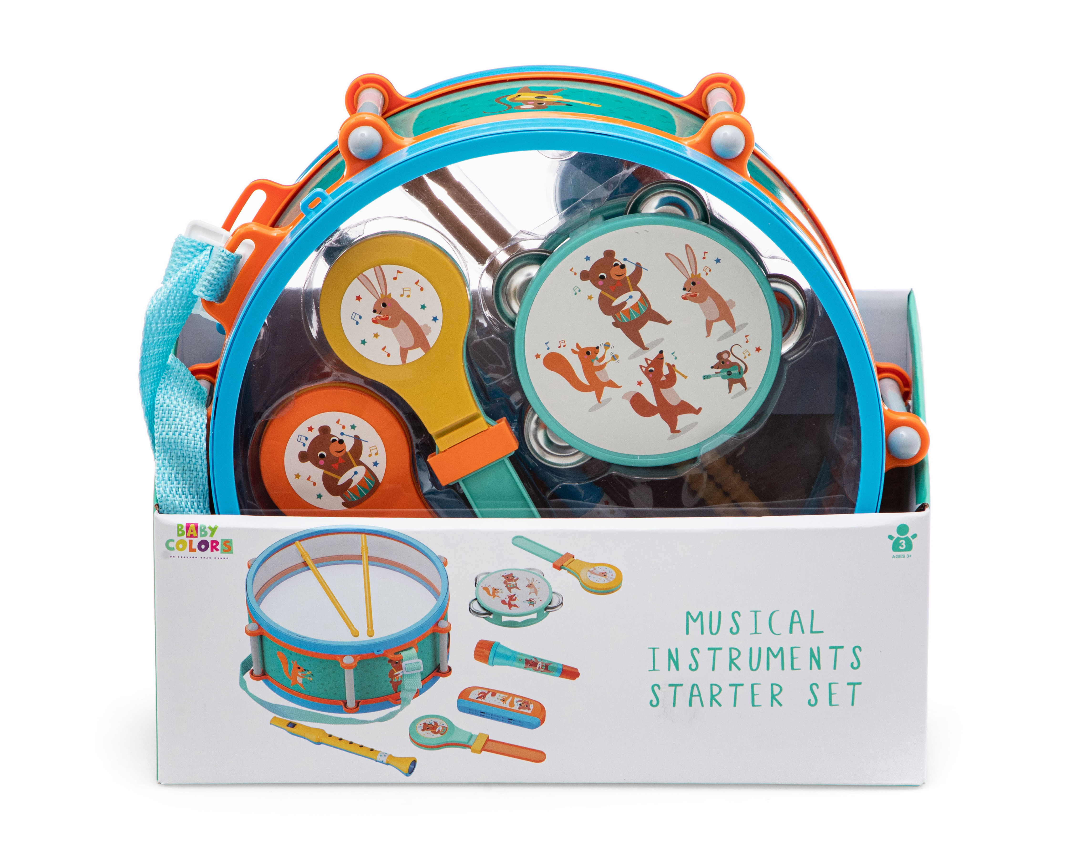 Foto 6 pulgar | Foto 5 | Juego de Instrumentos Musicales para Bebé Baby Colors