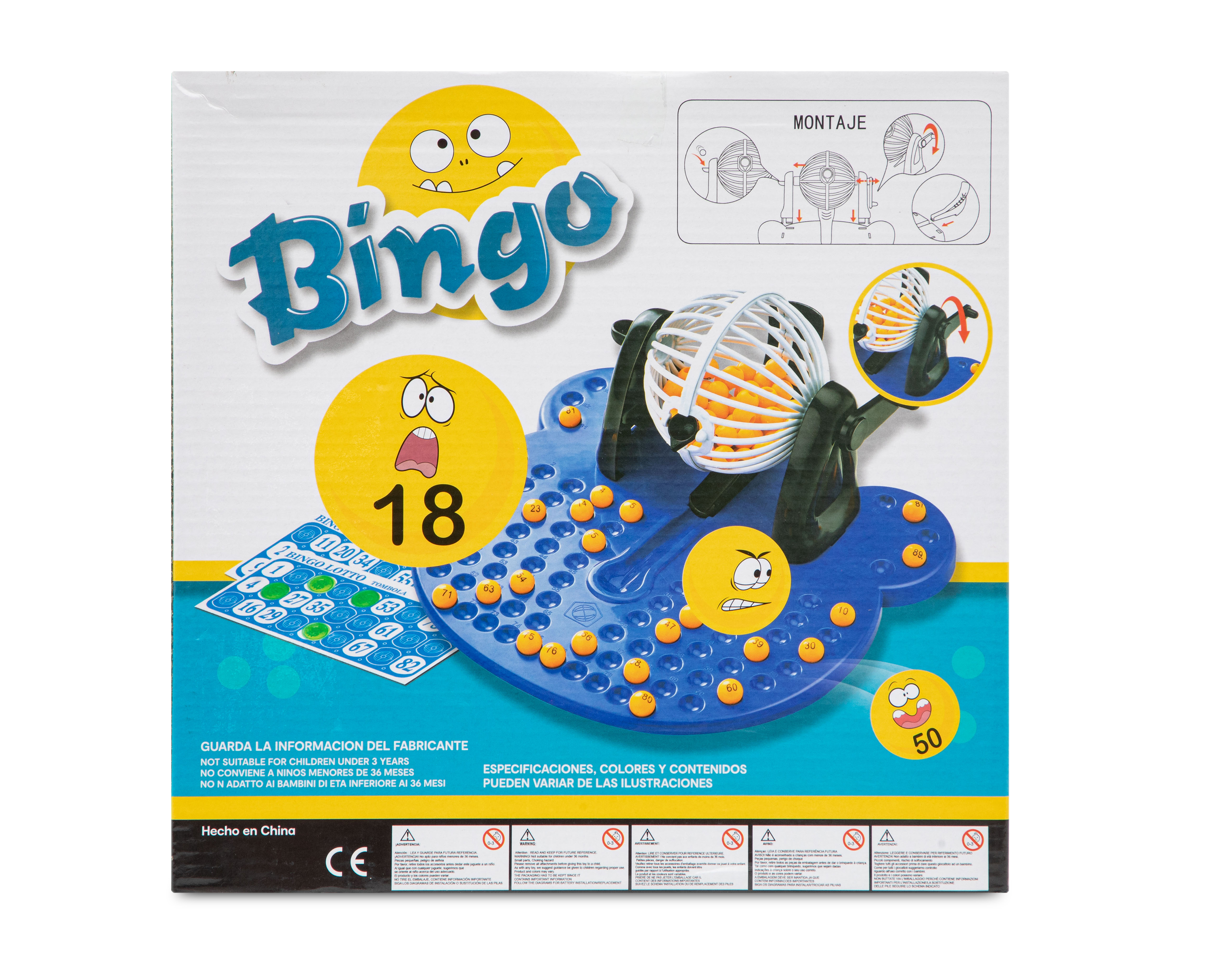 Foto 2 | Foto 2 | Juego de Mesa Bingo Funzone