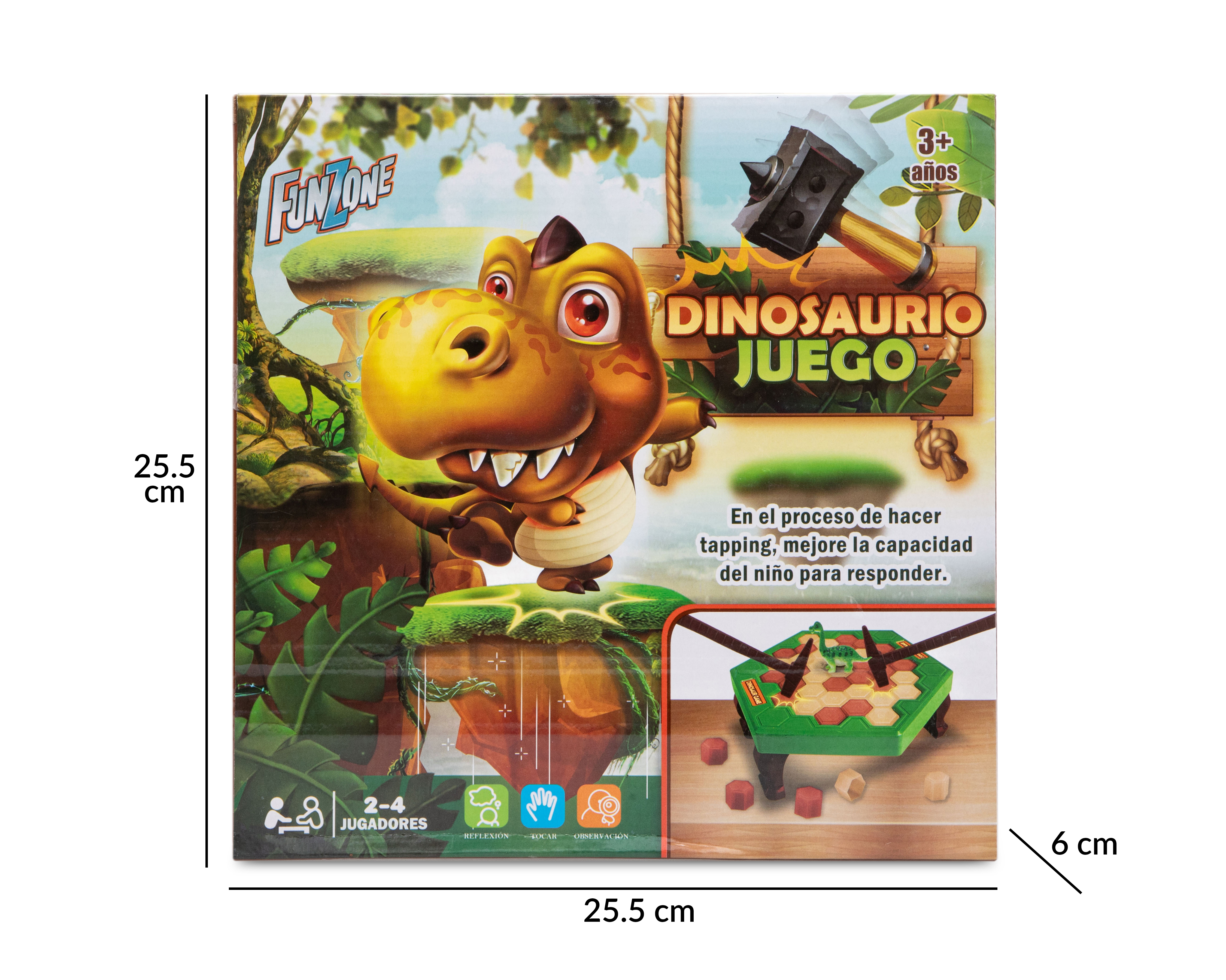 Foto 5 pulgar | Foto 4 | Juego de Mesa Dinosaurio Funzone