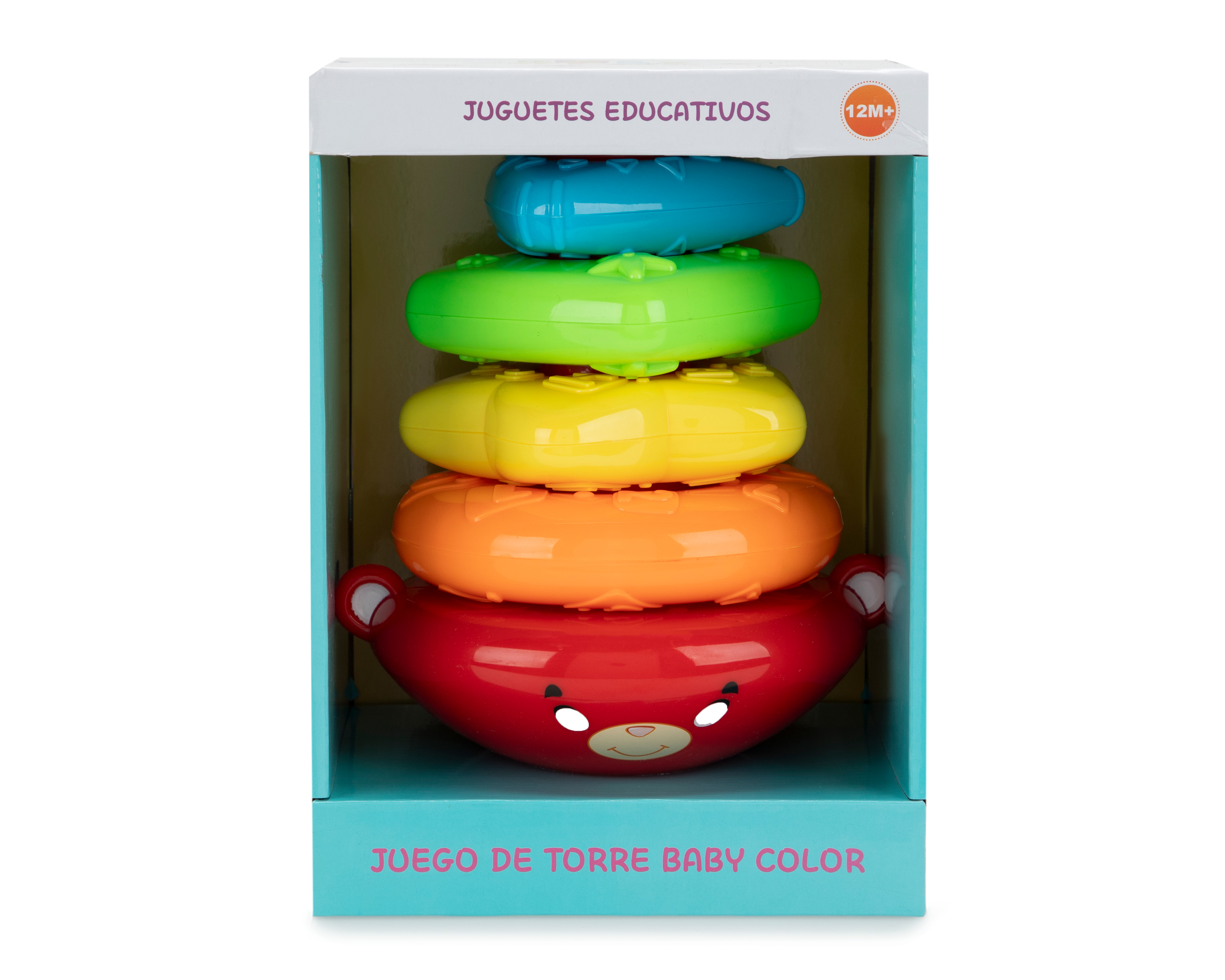 Juego de Torre Baby Colors Multicolor