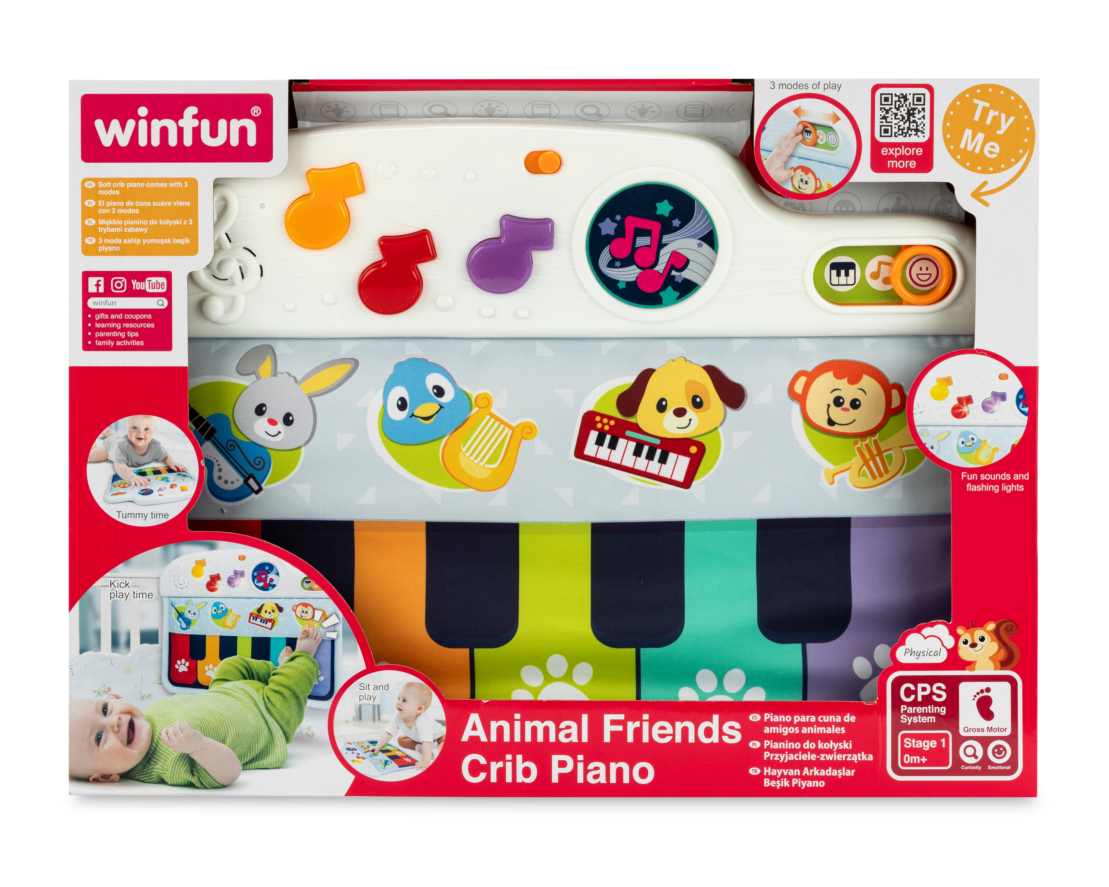Piano para Cuna Winfun con Sonido