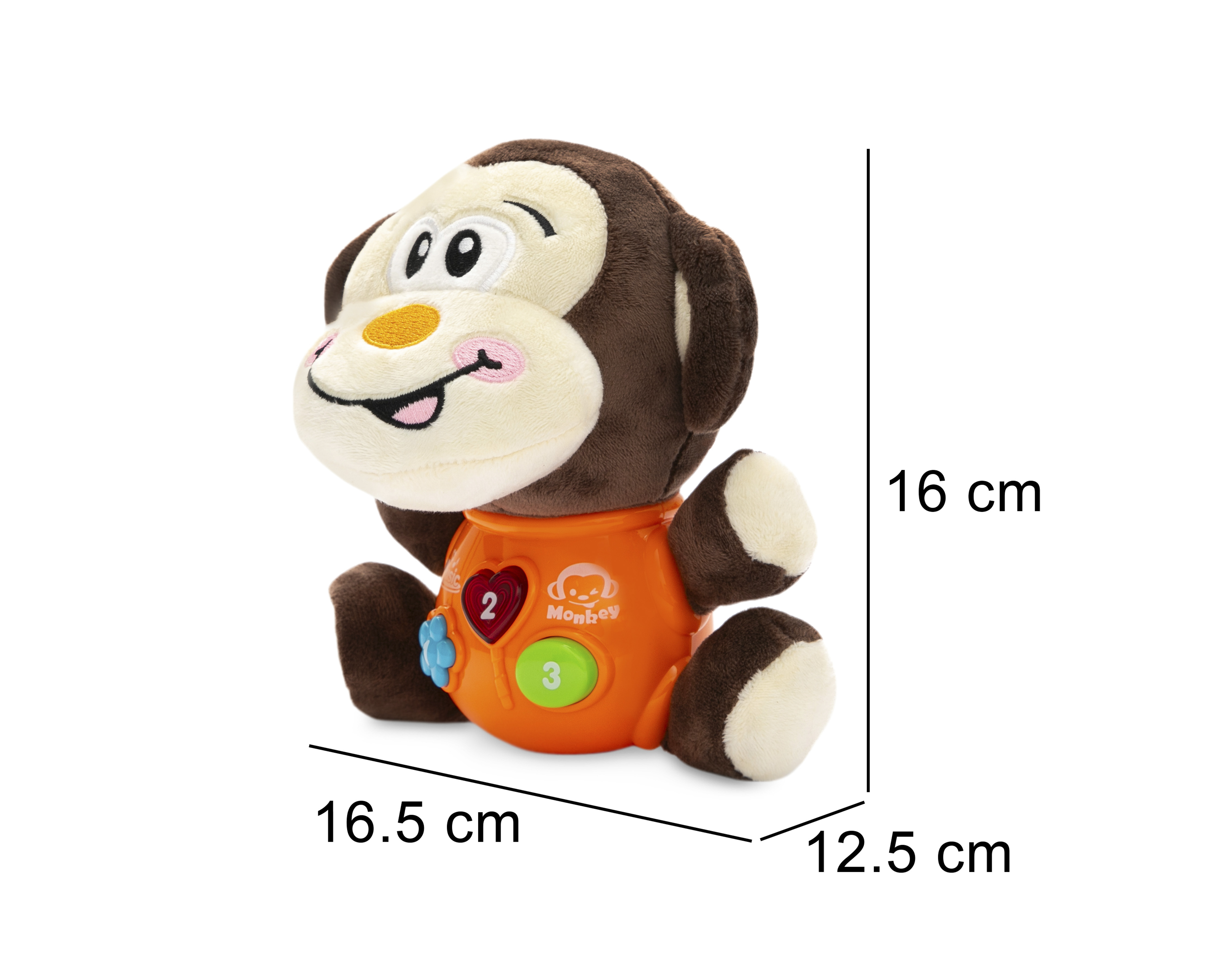 Foto 6 | Foto 6 | Chango de Peluche Baby Colors Bebé Animal Interactivo