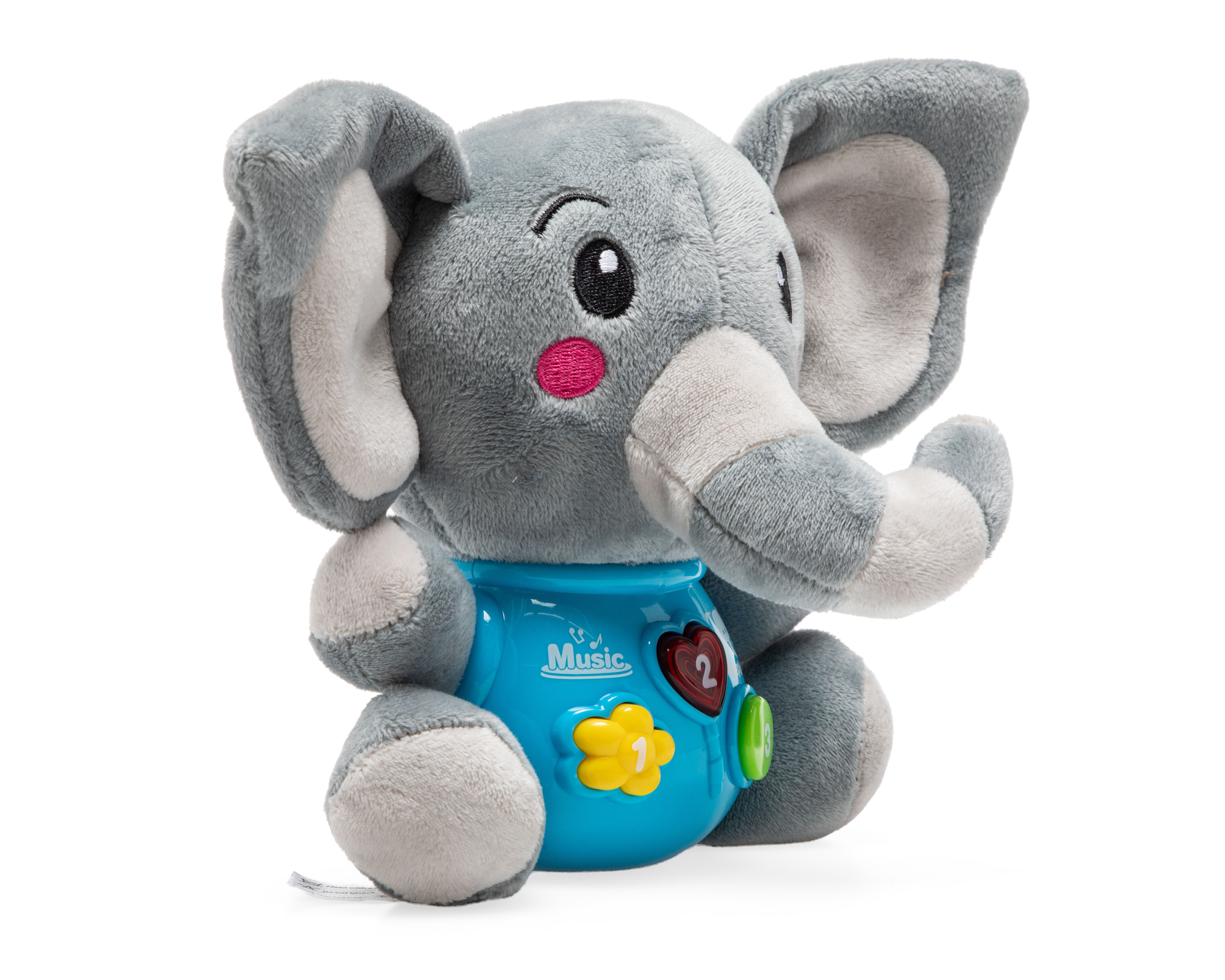 Foto 3 pulgar | Foto 2 | Elefante de Peluche Baby Colors Bebé Animal Interactivo