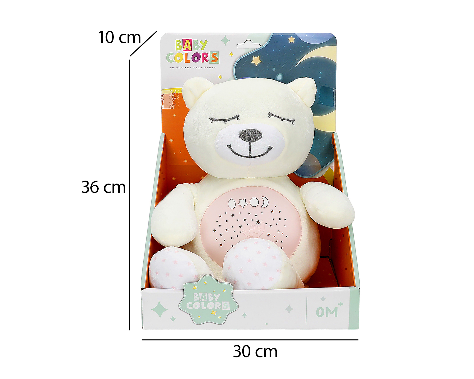 Foto 5 pulgar | Foto 4 | Oso de Peluche Baby Colors con Proyector