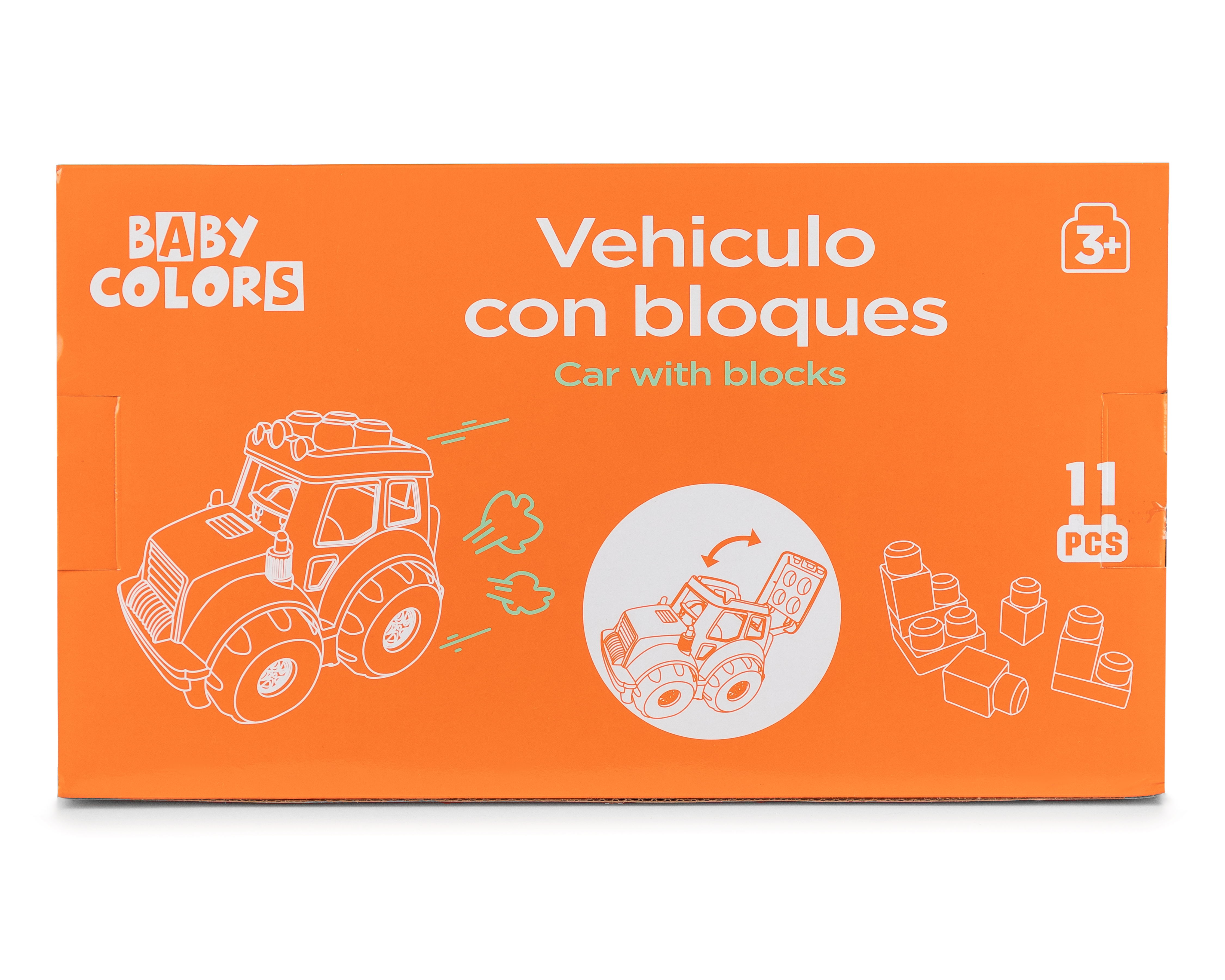 Foto 3 pulgar | Foto 2 | Carro con Bloques Baby Colors