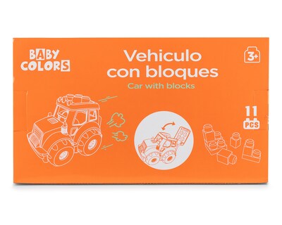 Foto 2 | Foto 2 | Carro con Bloques Baby Colors