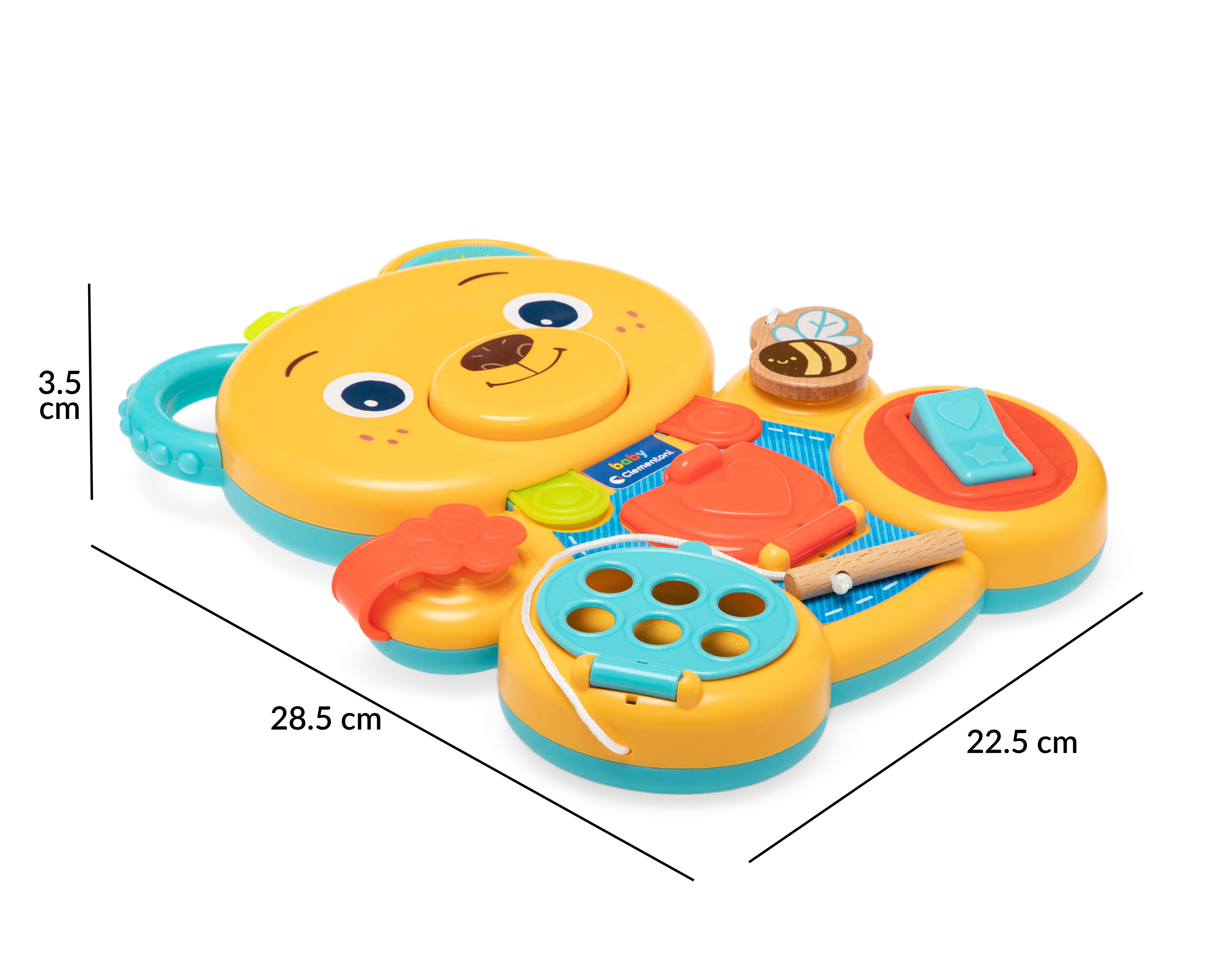 Foto 6 pulgar | Foto 5 | Oso Didáctico Musical Baby Clementoni Montessori