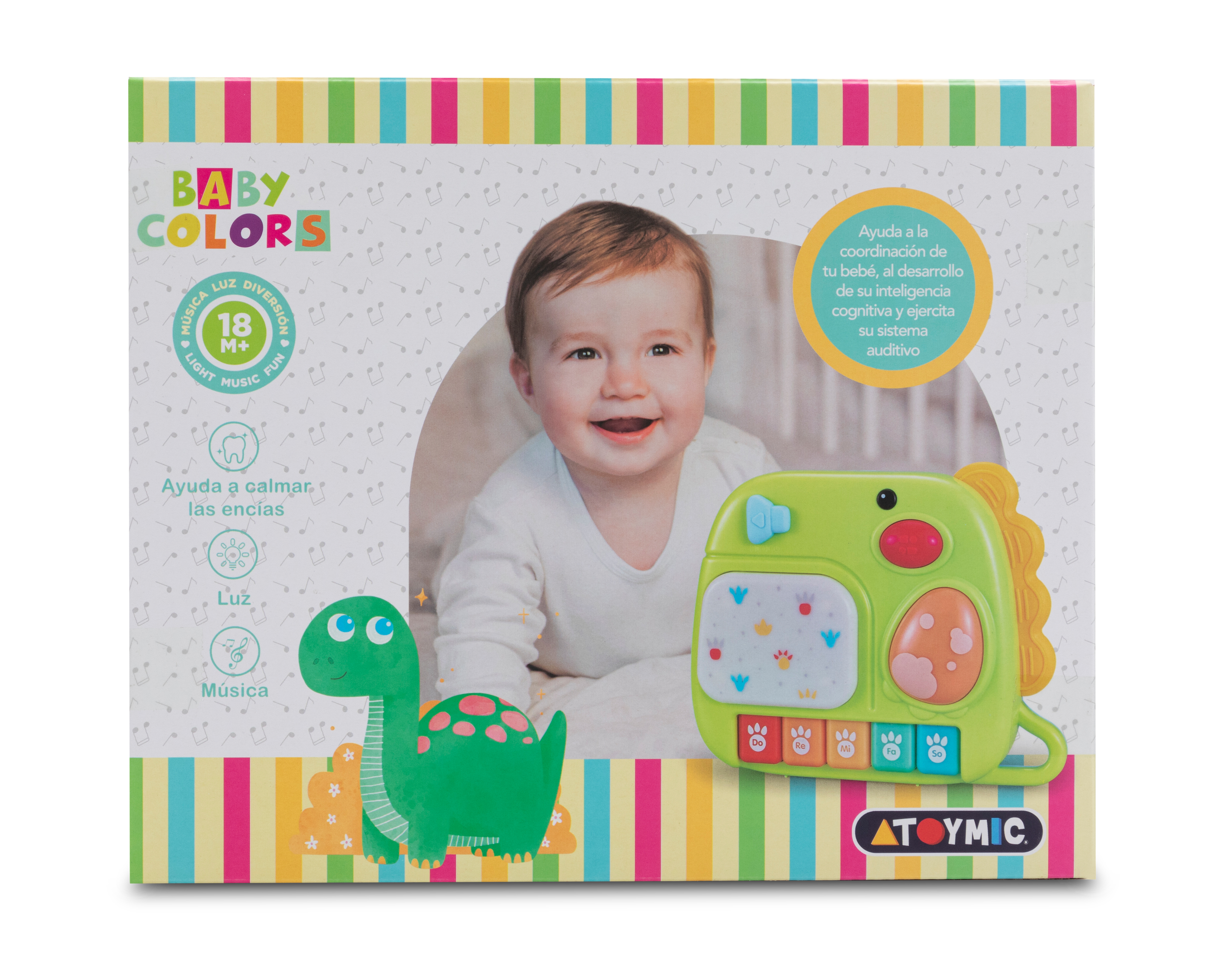 Foto 3 pulgar | Foto 2 | Dino Piano Baby Colors