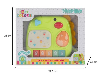 Foto 3 | Foto 3 | Dino Piano Baby Colors