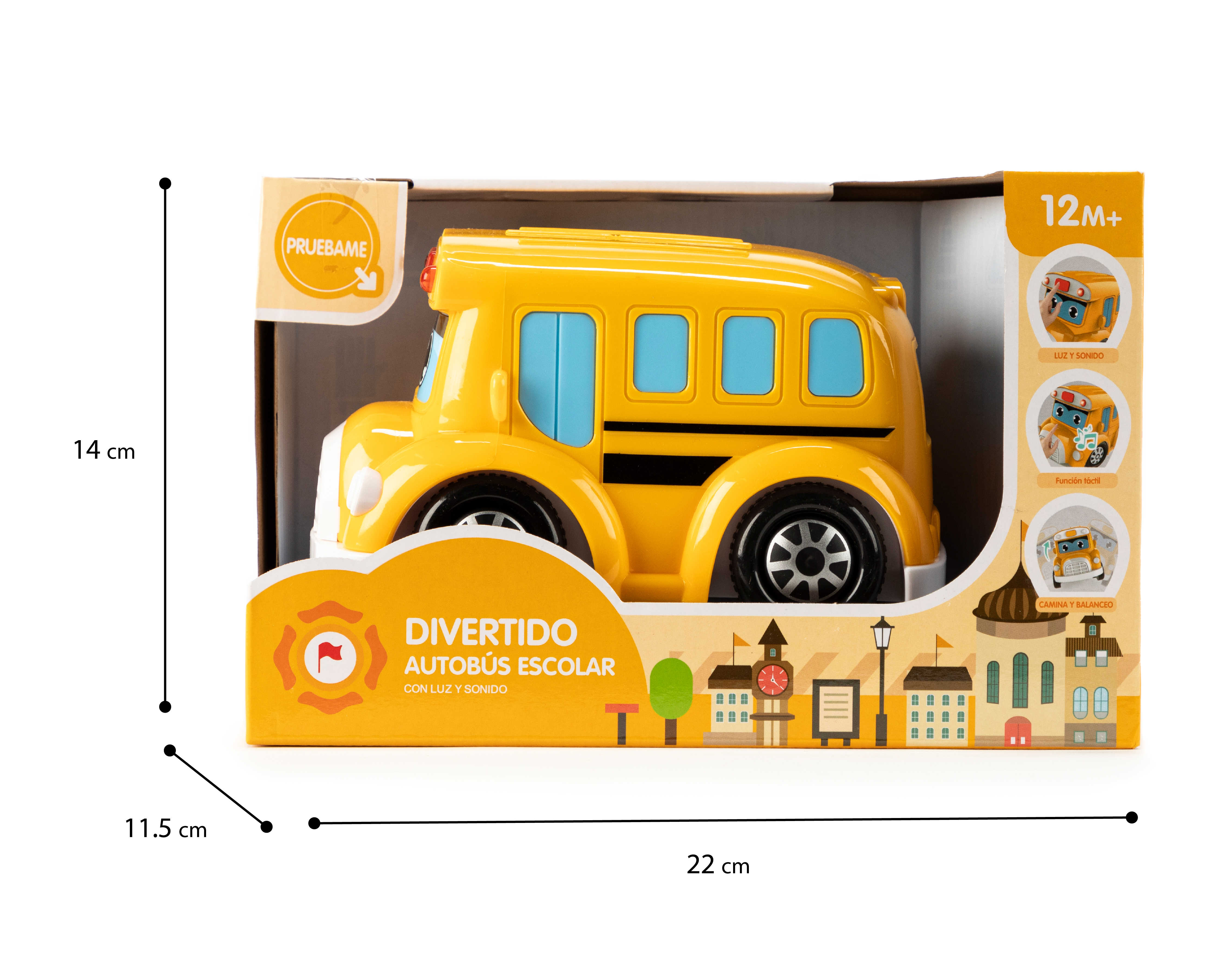 Foto 3 | Foto 3 | Autobús Escolar Baby Colors con Luz y Sonido