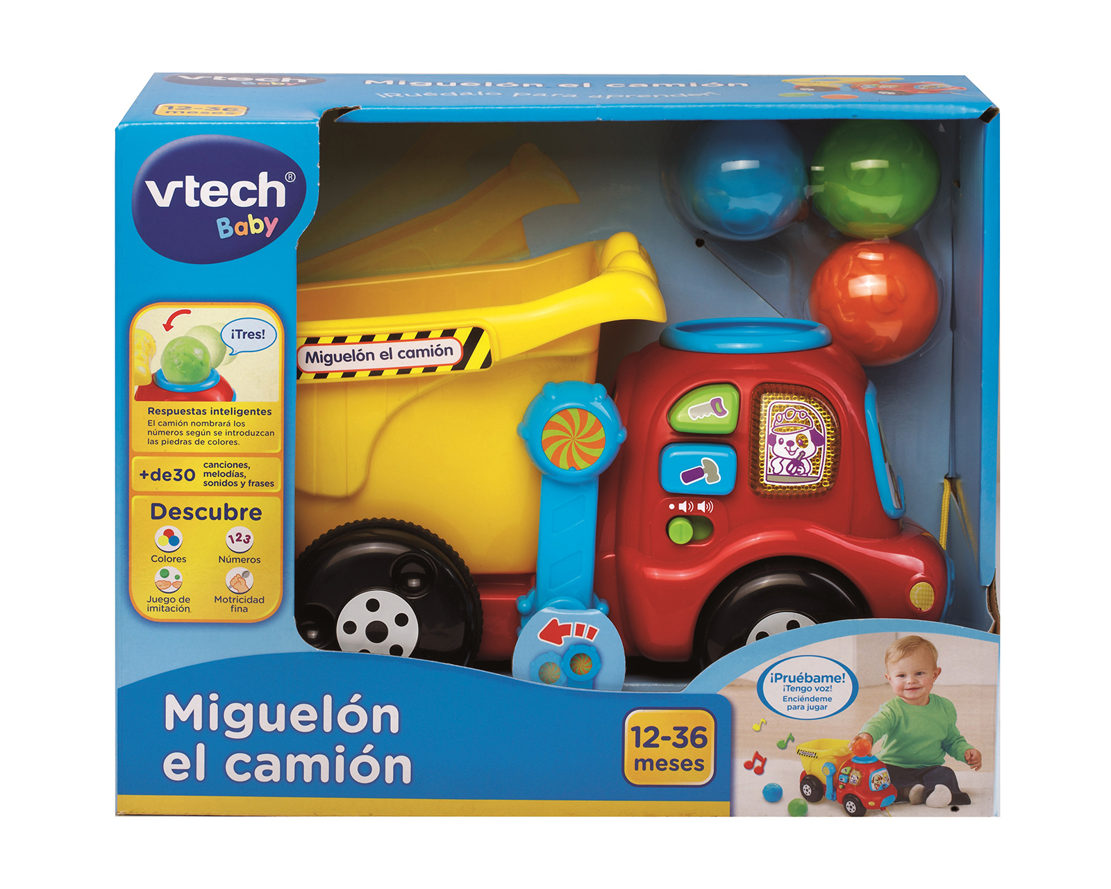 Foto 2 pulgar | Foto 1 | Camión de Construcción VTech Baby
