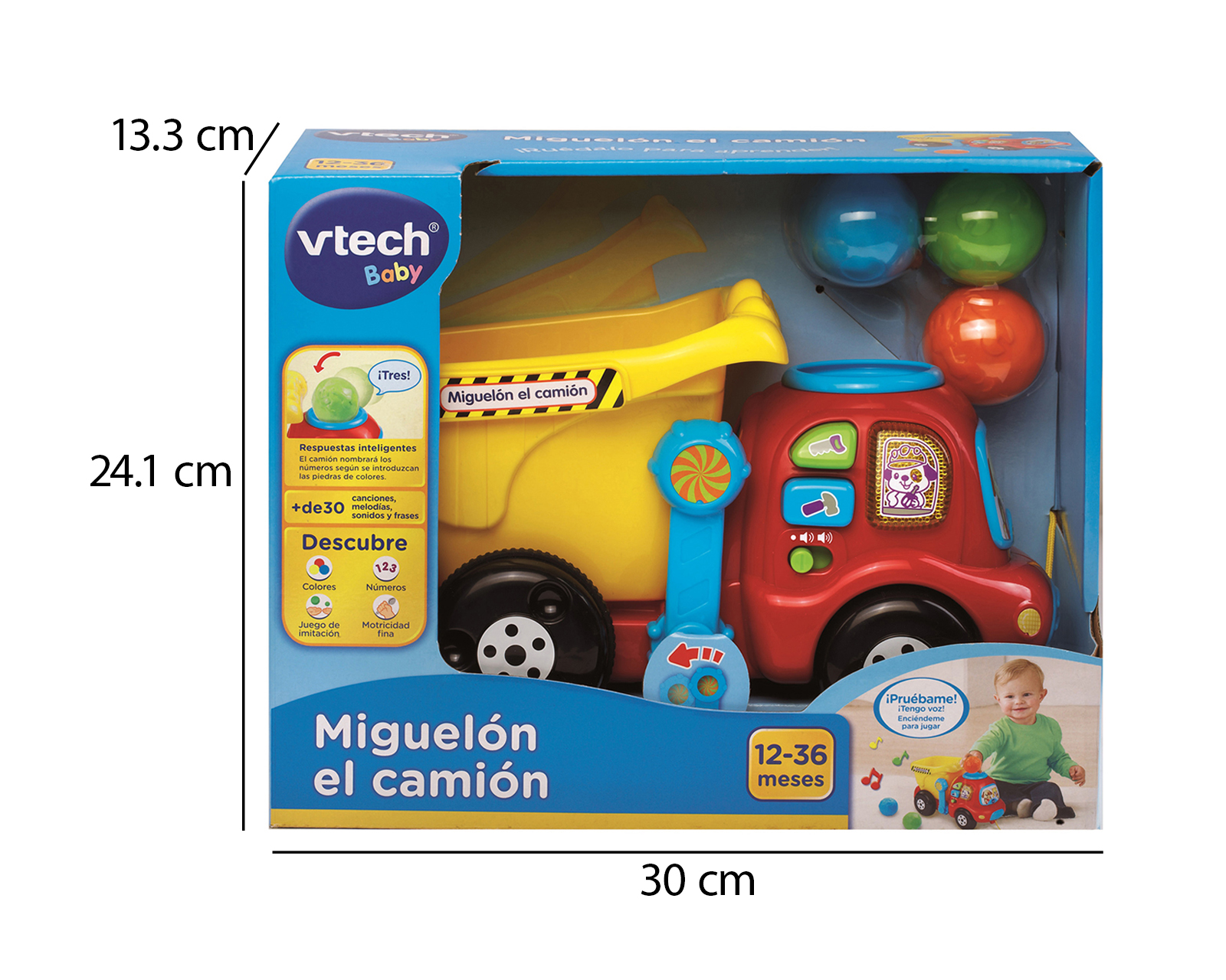Foto 4 pulgar | Foto 3 | Camión de Construcción VTech Baby