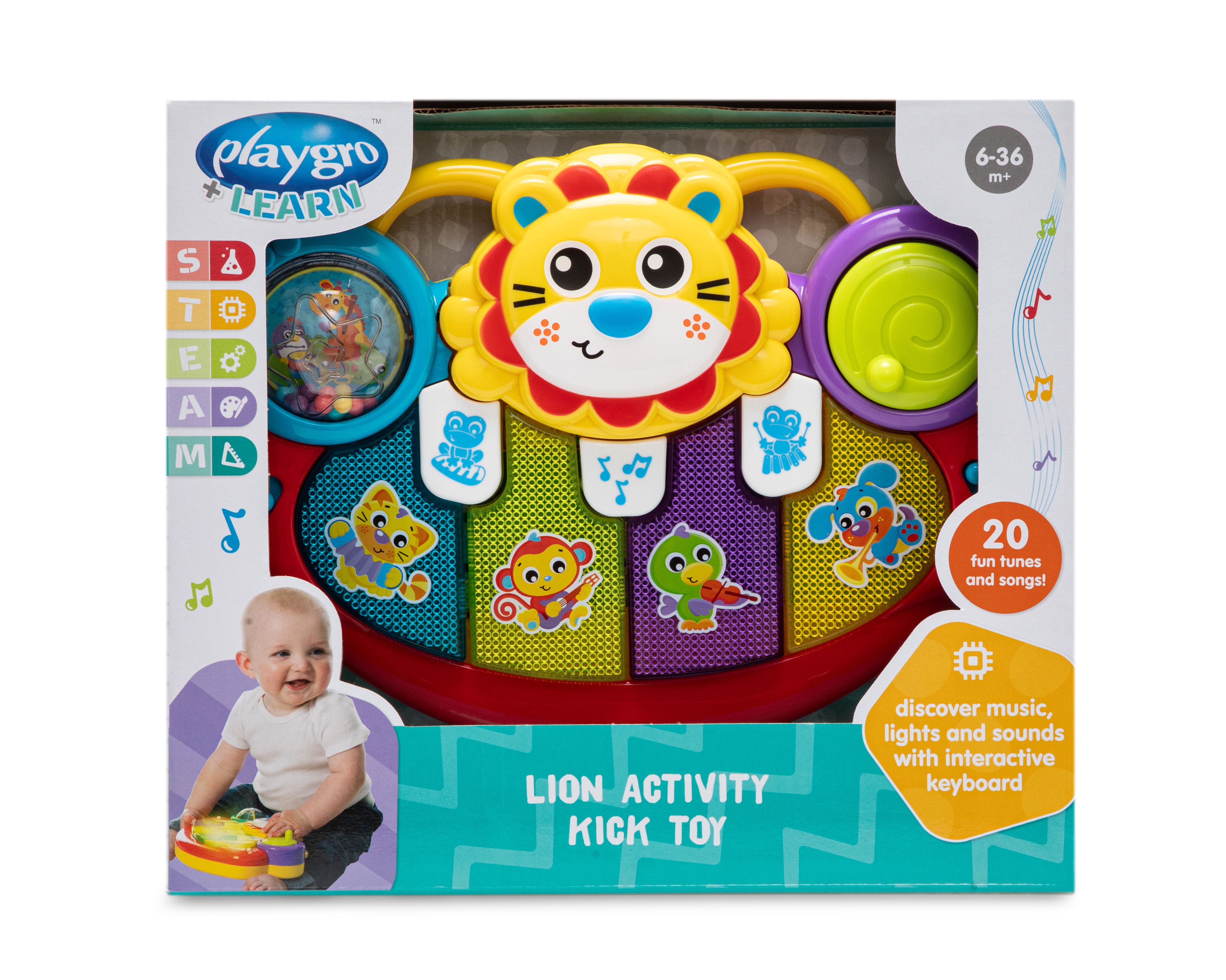 Foto 4 | Foto 4 | Piano para Bebé Playgro con Luces