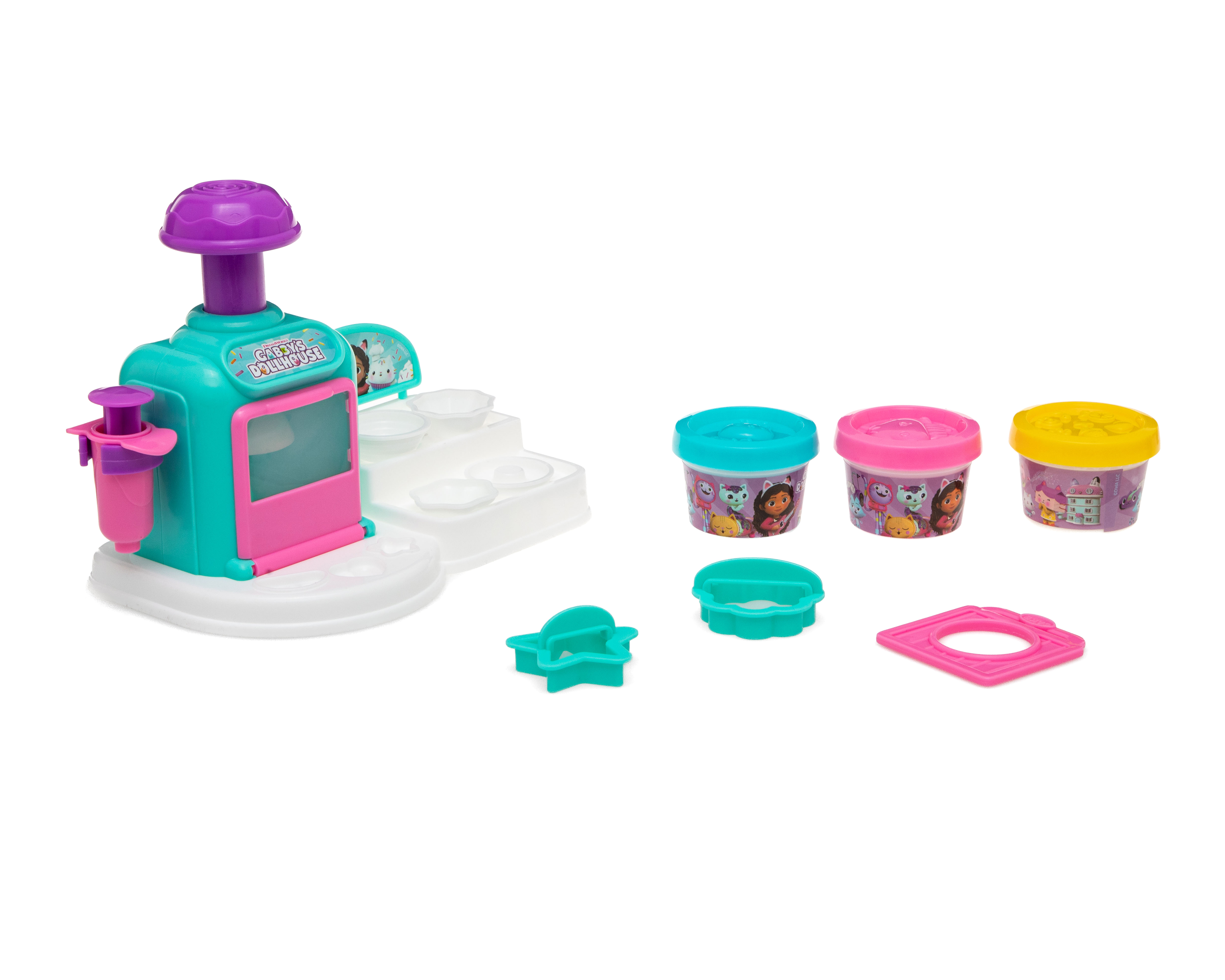 Foto 2 pulgar | Foto 1 | La Cocina en Plastilina de Muffin Gabby's Dollhouse